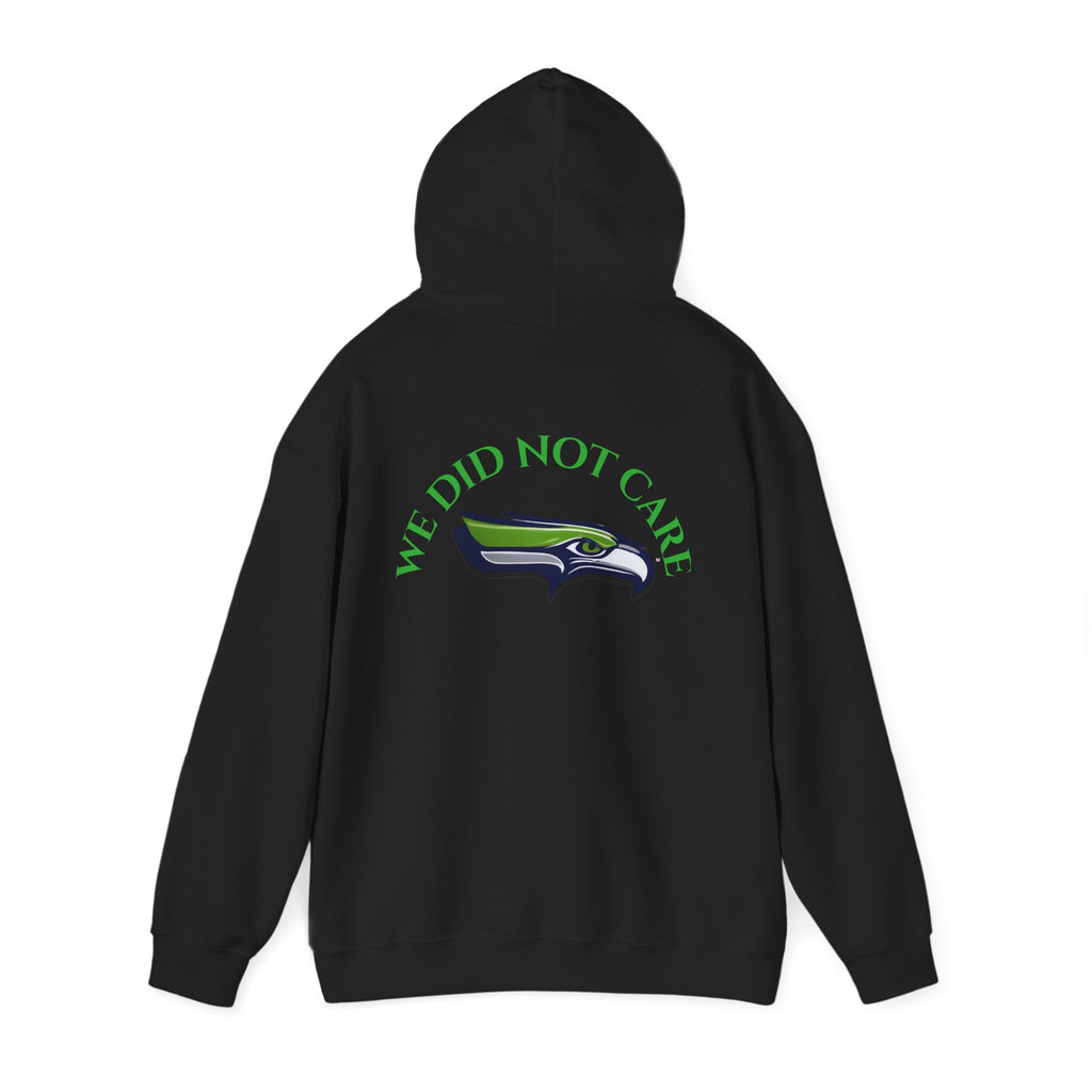 Seahawks 'We Don't Care' Hoodie – Fan Logo Pullover