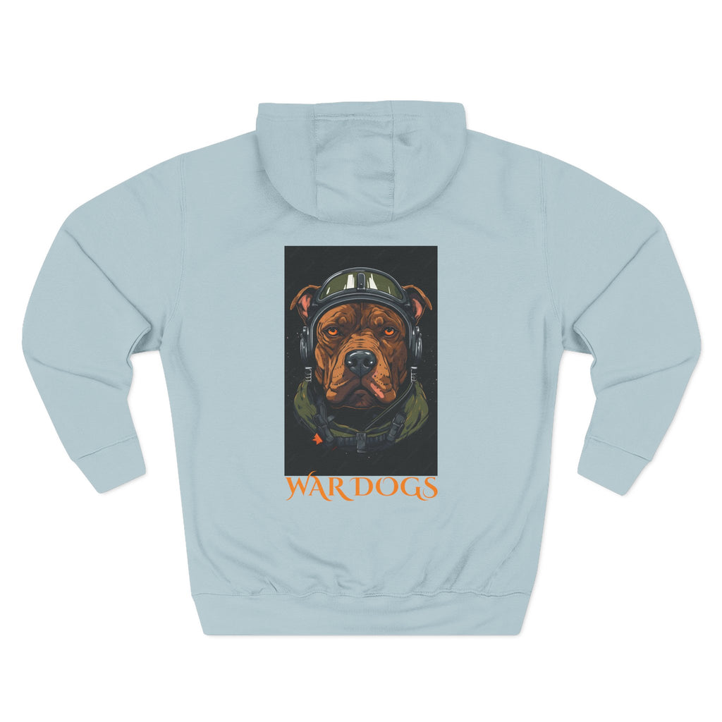 Three-Panel Fleece Hoodie