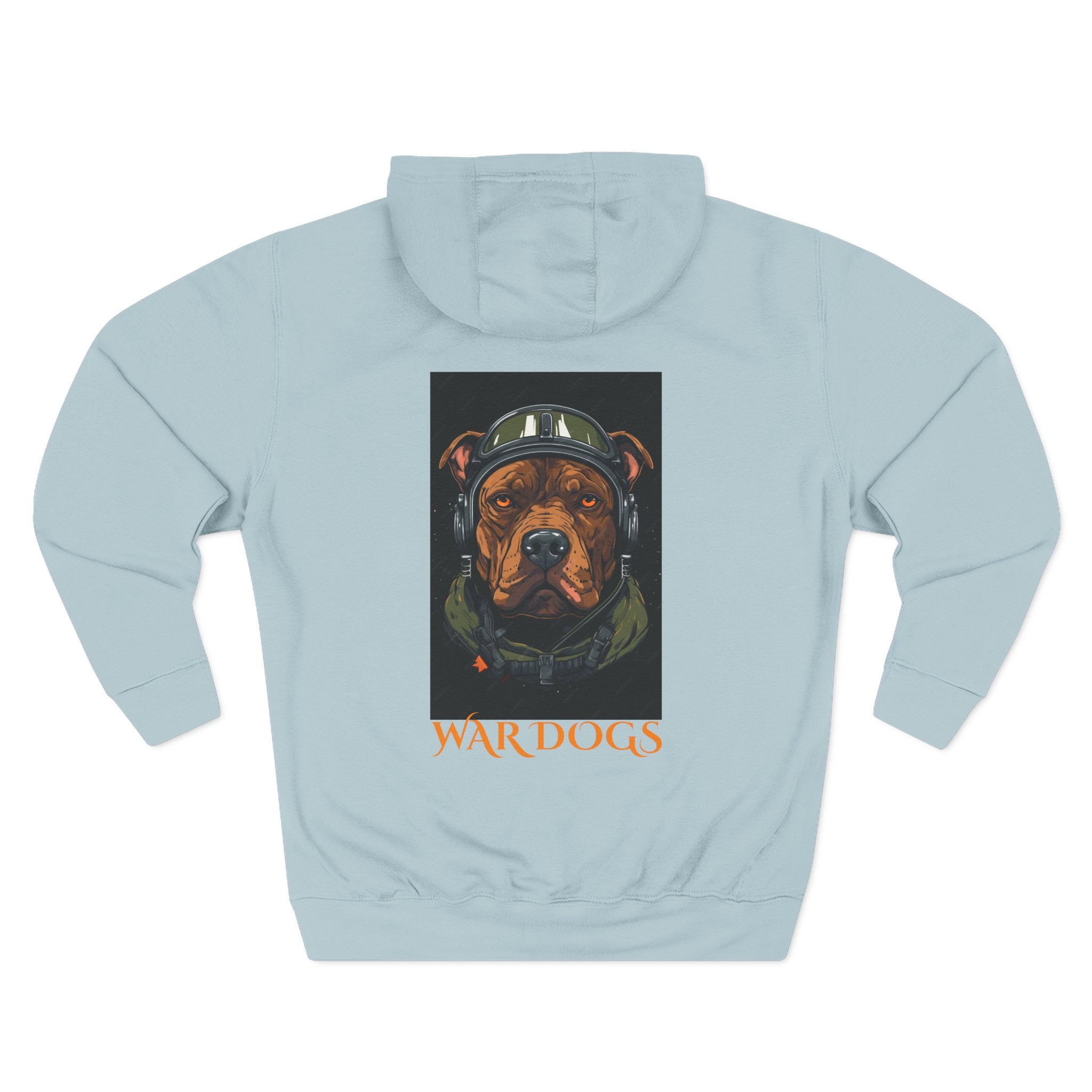 Three-Panel Fleece Hoodie