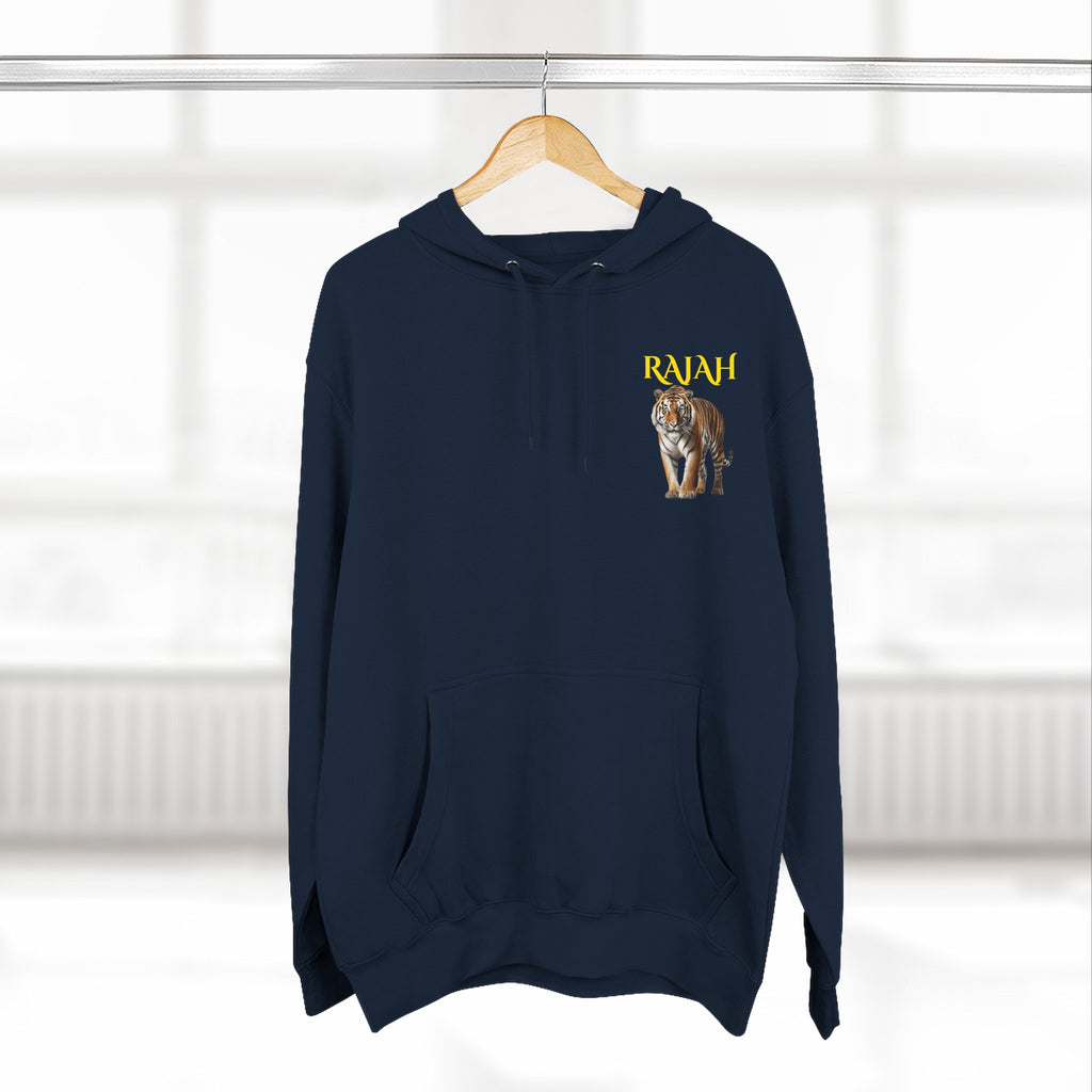 Three-Panel Fleece Hoodie