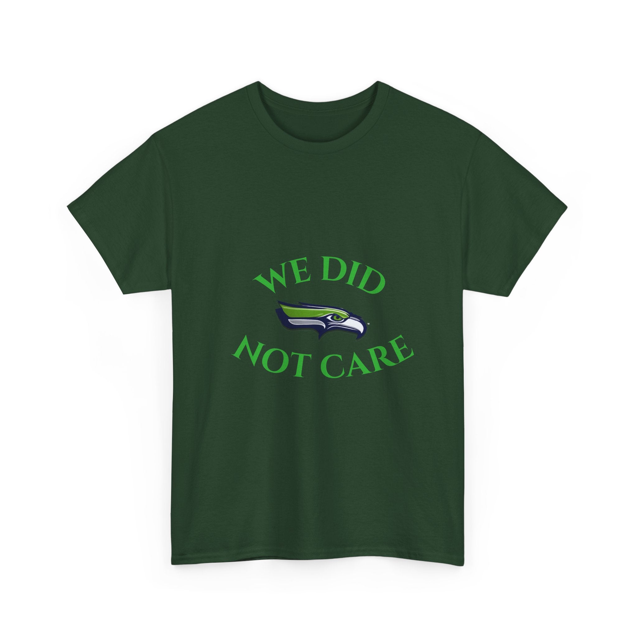 T-Shirt — "We Don't Care" Seahawks-Inspired Fan Tee