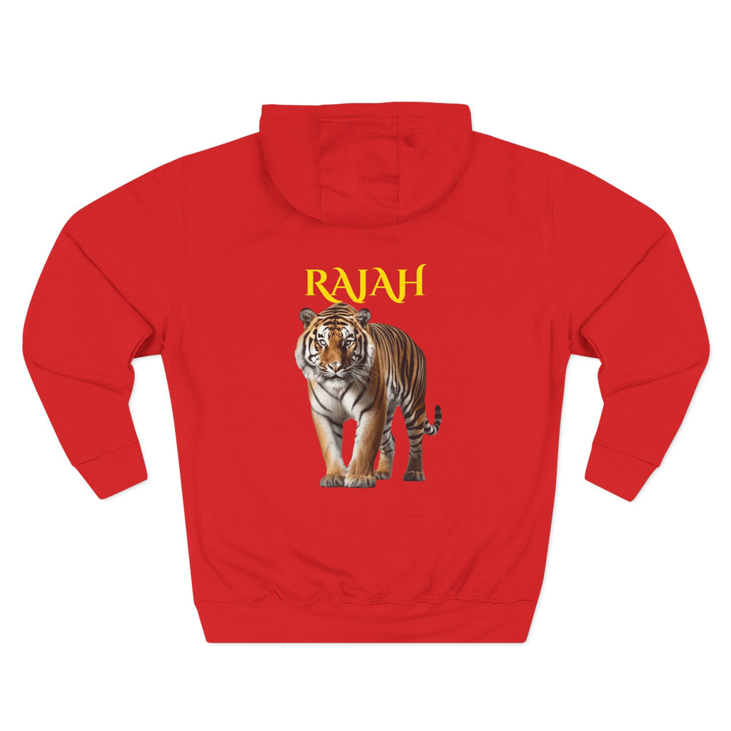 Three-Panel Fleece Hoodie