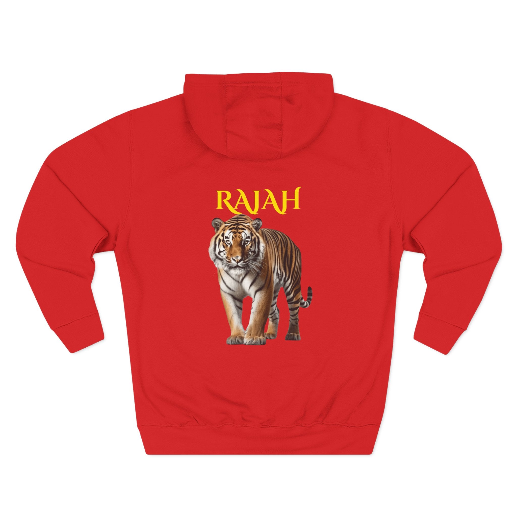 Three-Panel Fleece Hoodie