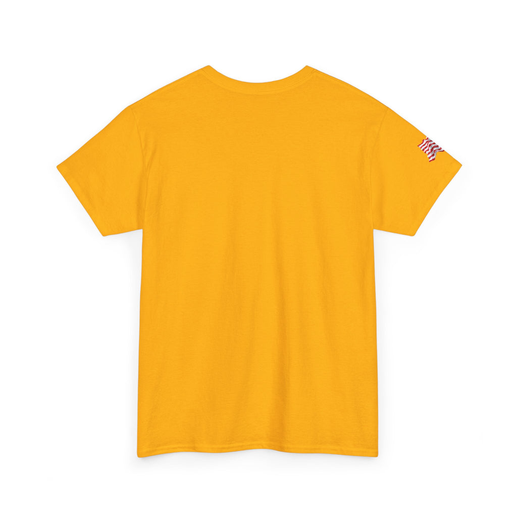 American Flag T-Shirt — Waving USA Graphic Tee (Fourth of July, Memorial Day)