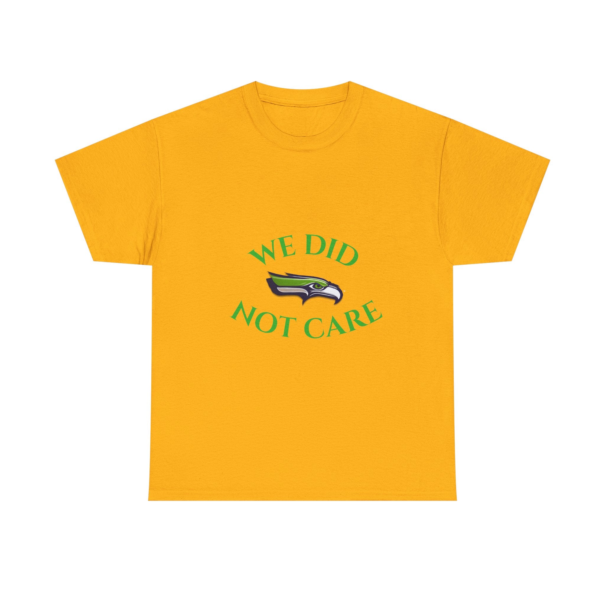 T-Shirt — "We Don't Care" Seahawks-Inspired Fan Tee