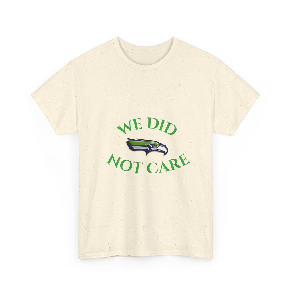 T-Shirt — "We Don't Care" Seahawks-Inspired Fan Tee