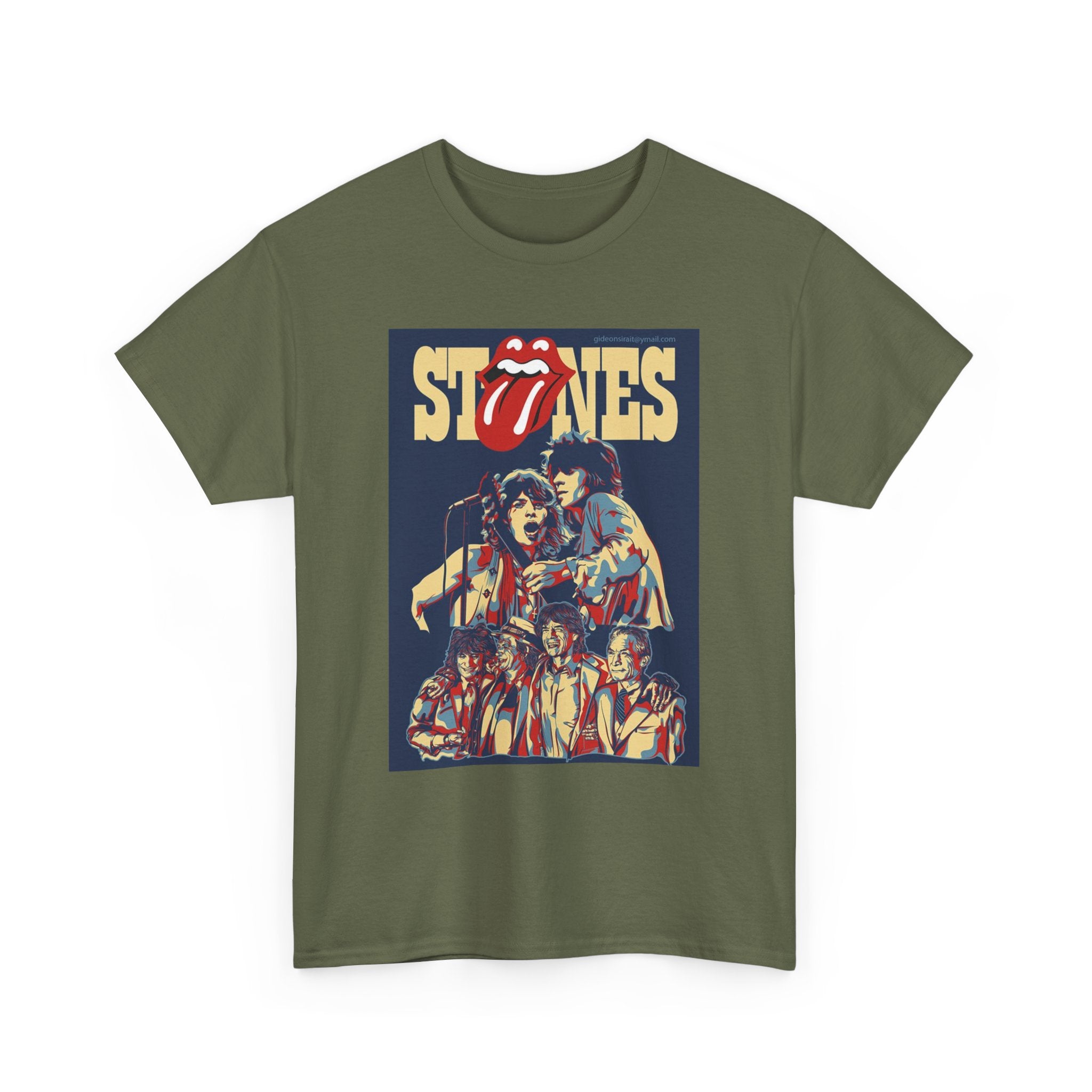Stones Retro Band T-Shirt