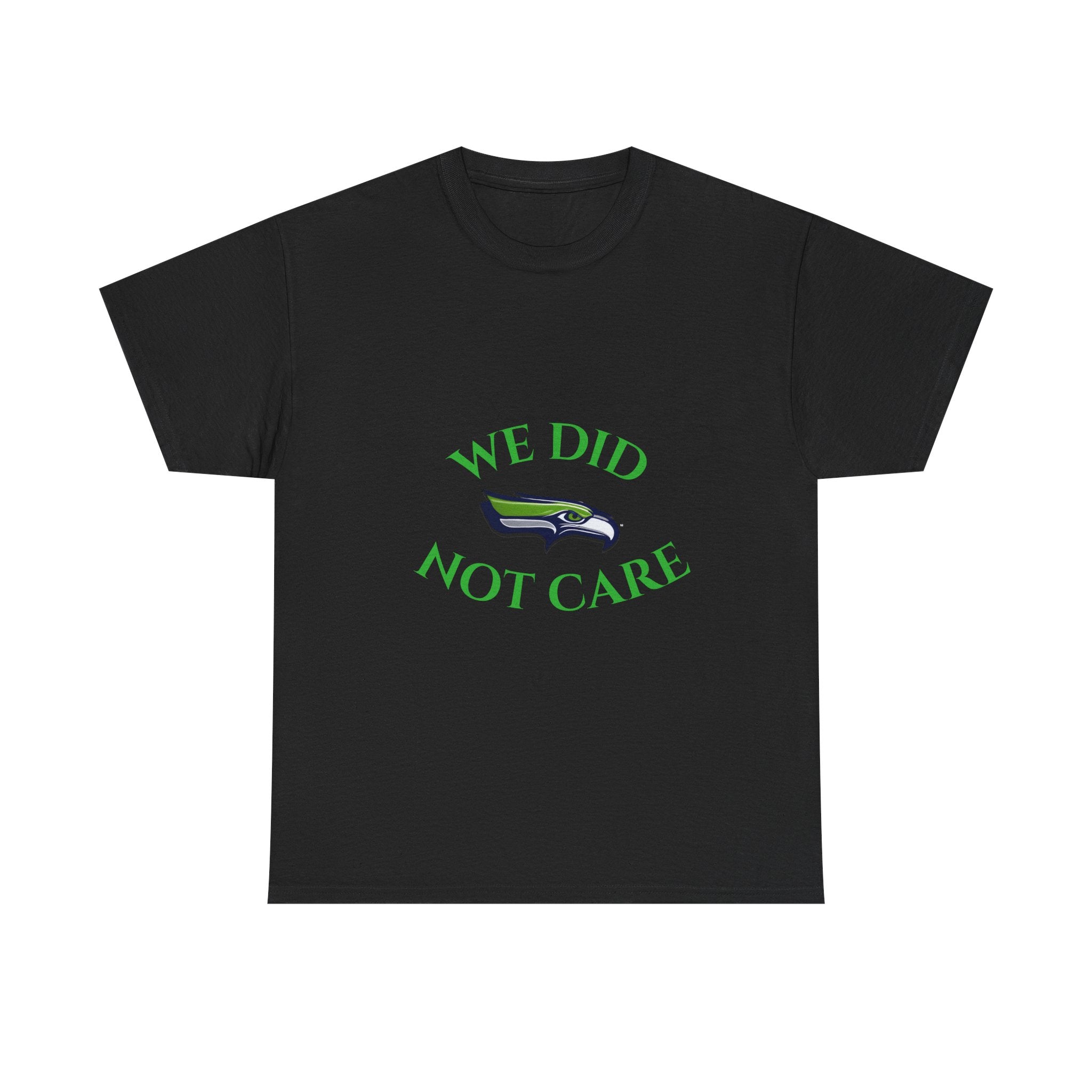 T-Shirt — "We Don't Care" Seahawks-Inspired Fan Tee