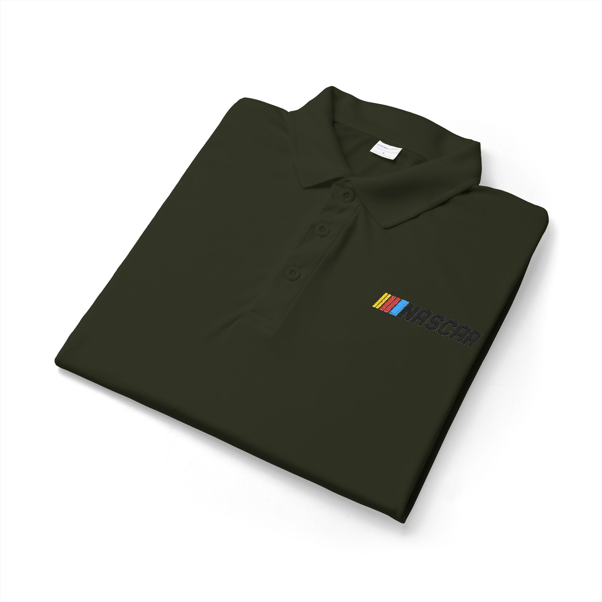 NASCAR Logo Polo Shirt — Performance Sport Polo