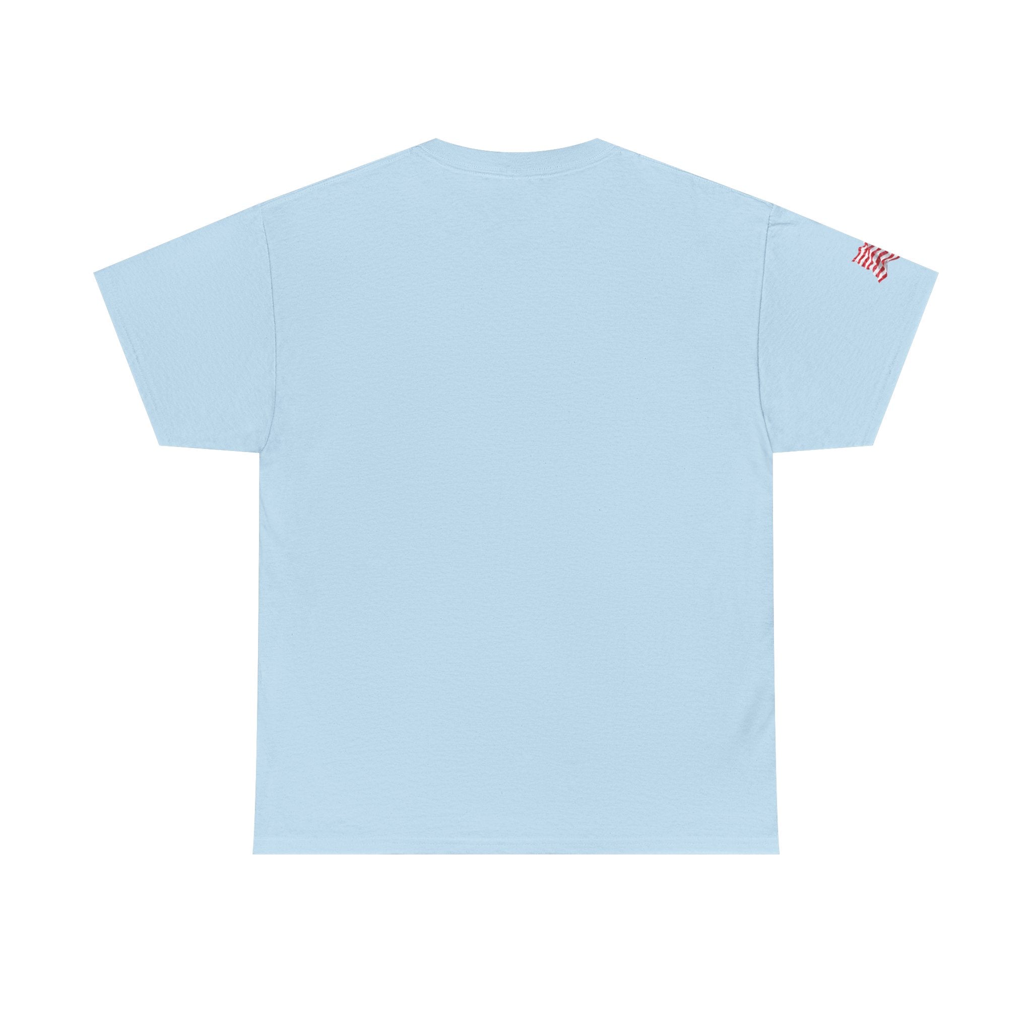 American Flag T-Shirt — Waving USA Graphic Tee (Fourth of July, Memorial Day)