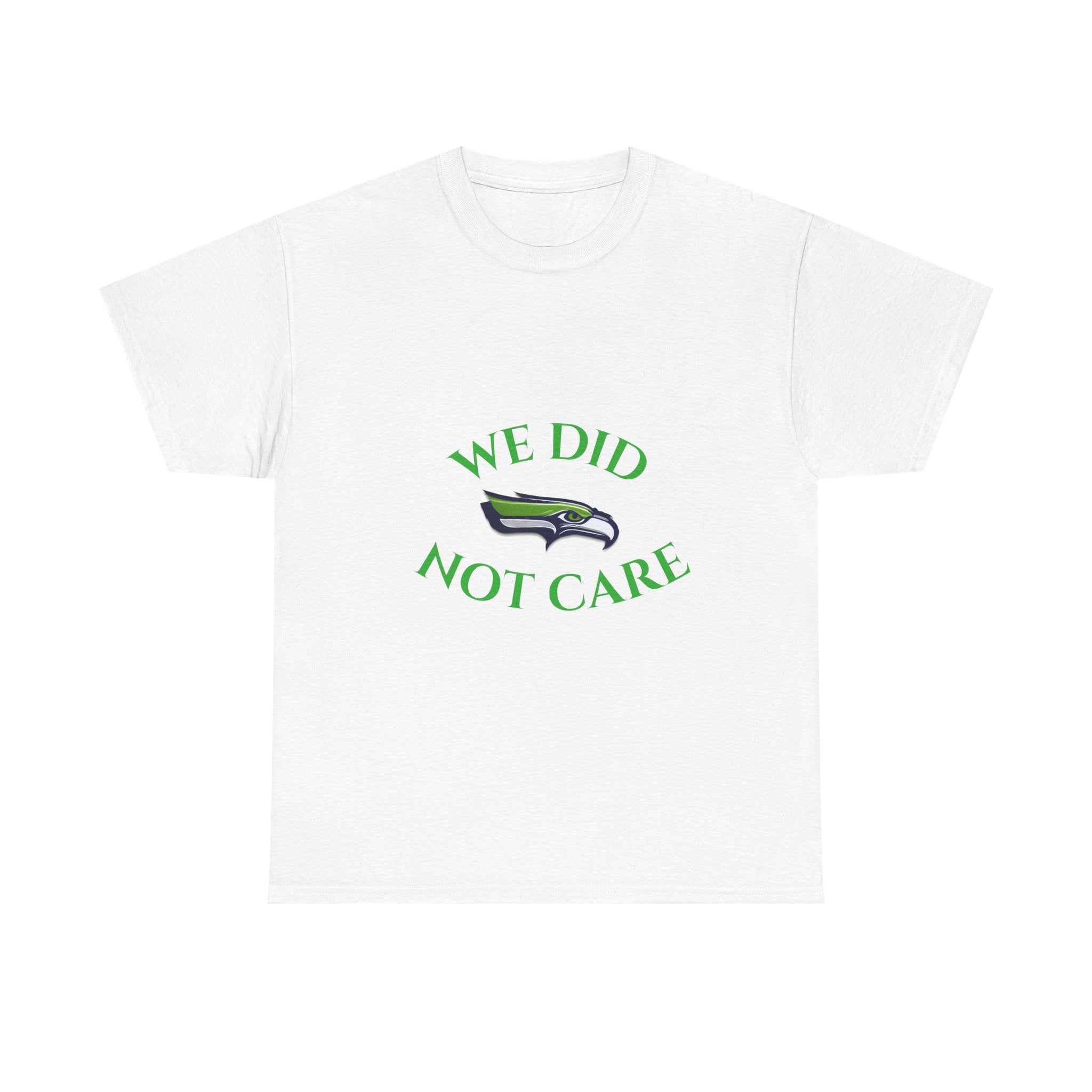 T-Shirt — "We Don't Care" Seahawks-Inspired Fan Tee