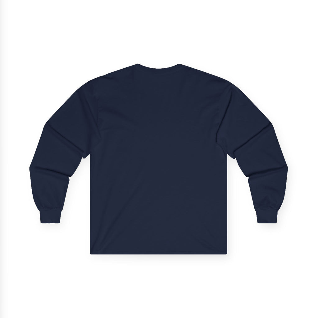 Distressed American Flag Long Sleeve Tee