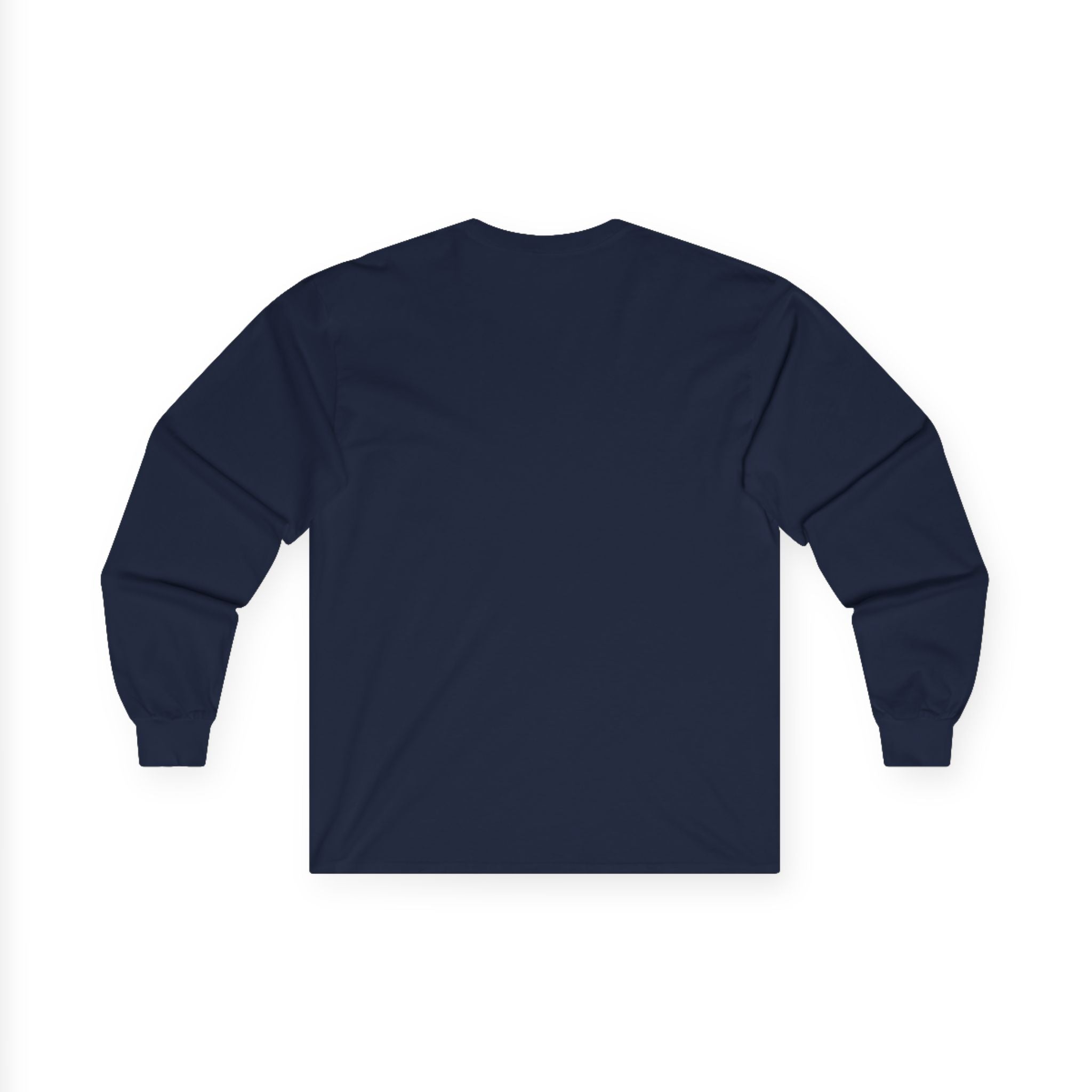 Distressed American Flag Long Sleeve Tee
