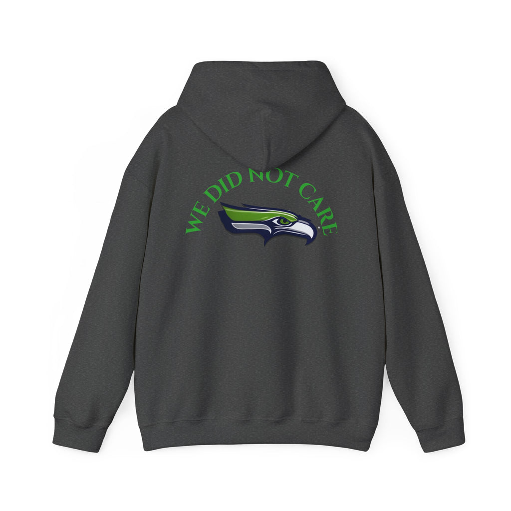 Seahawks 'We Don't Care' Hoodie – Fan Logo Pullover