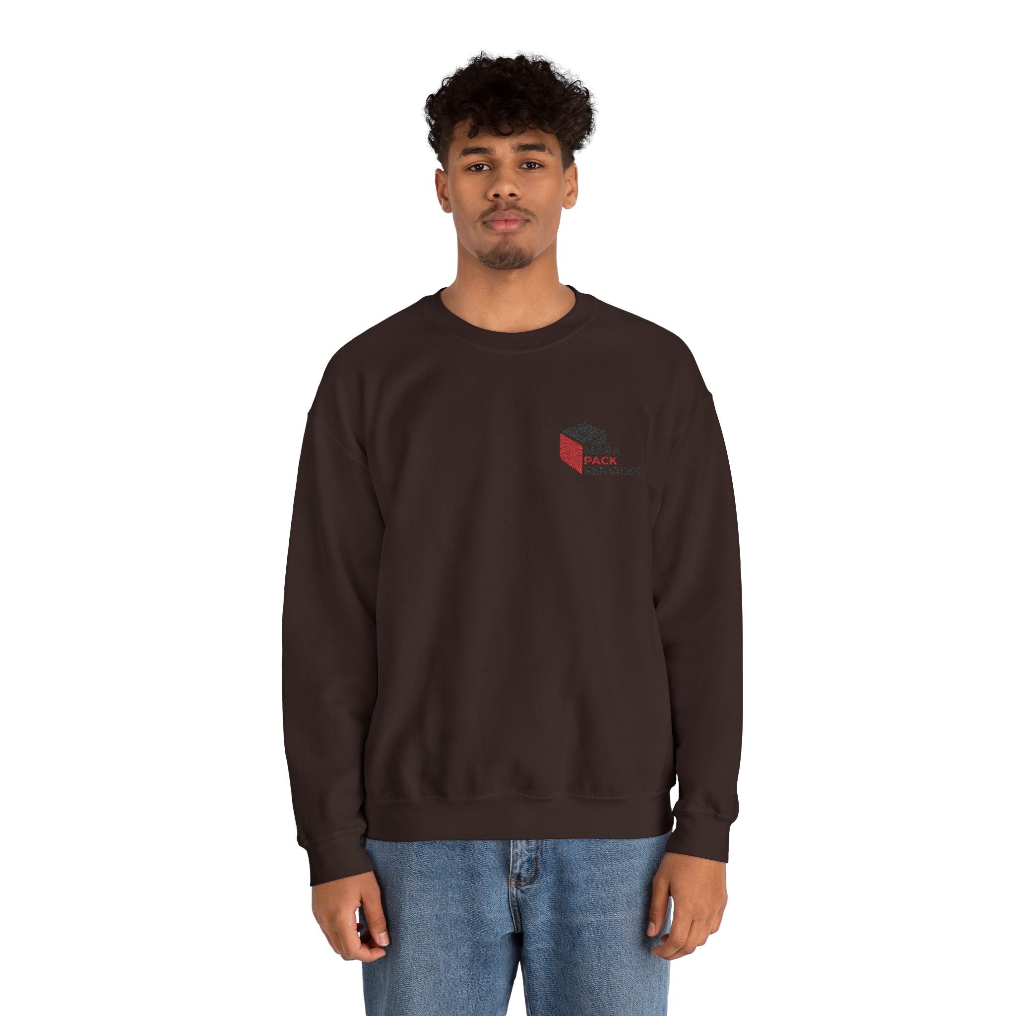 Crewneck Sweatshirt — Minimal 'Make Doers' Logo Pullover