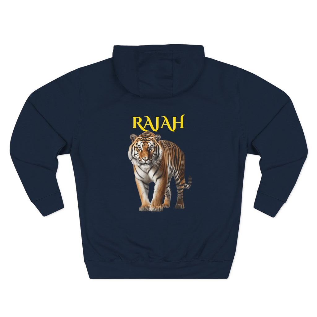 Three-Panel Fleece Hoodie