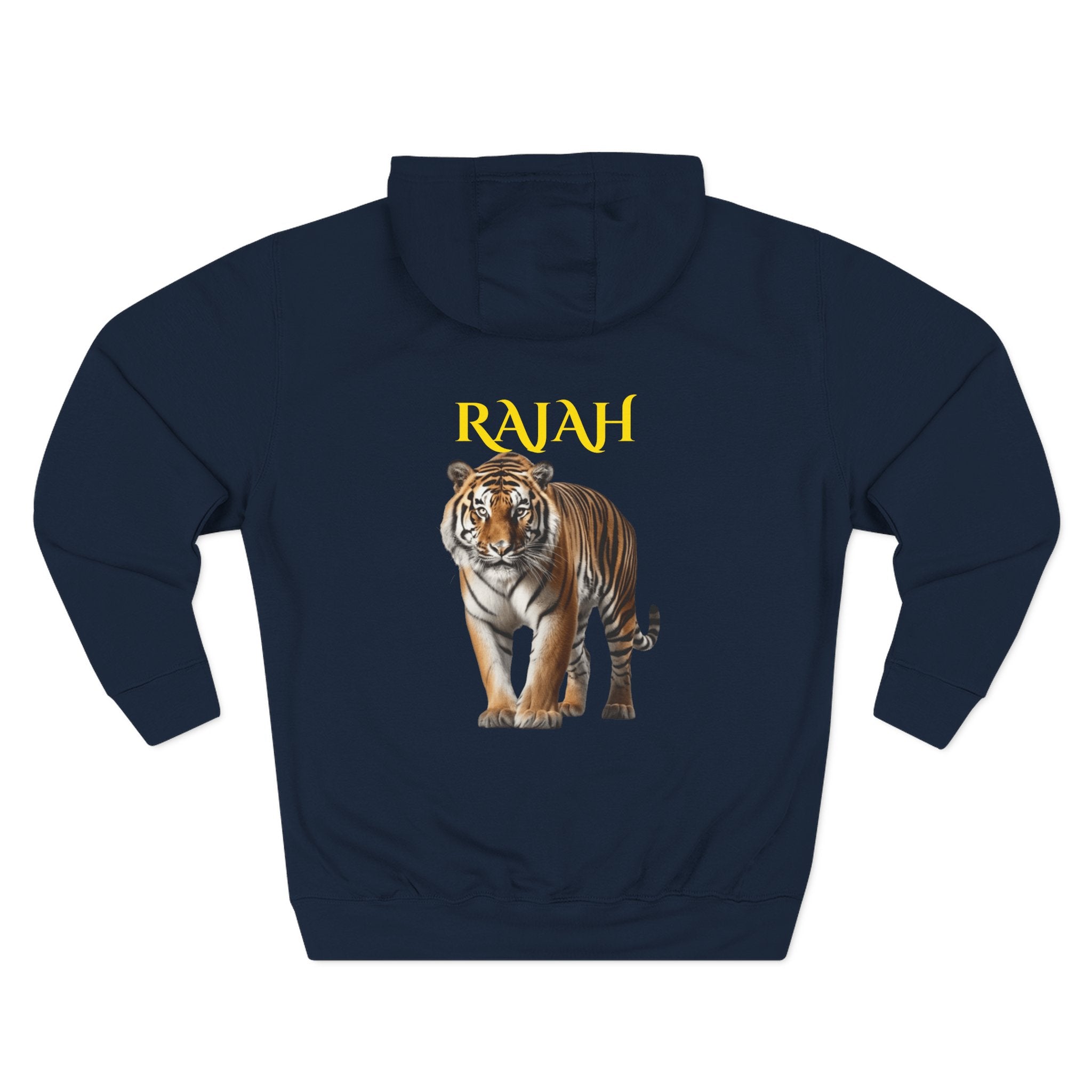 Three-Panel Fleece Hoodie