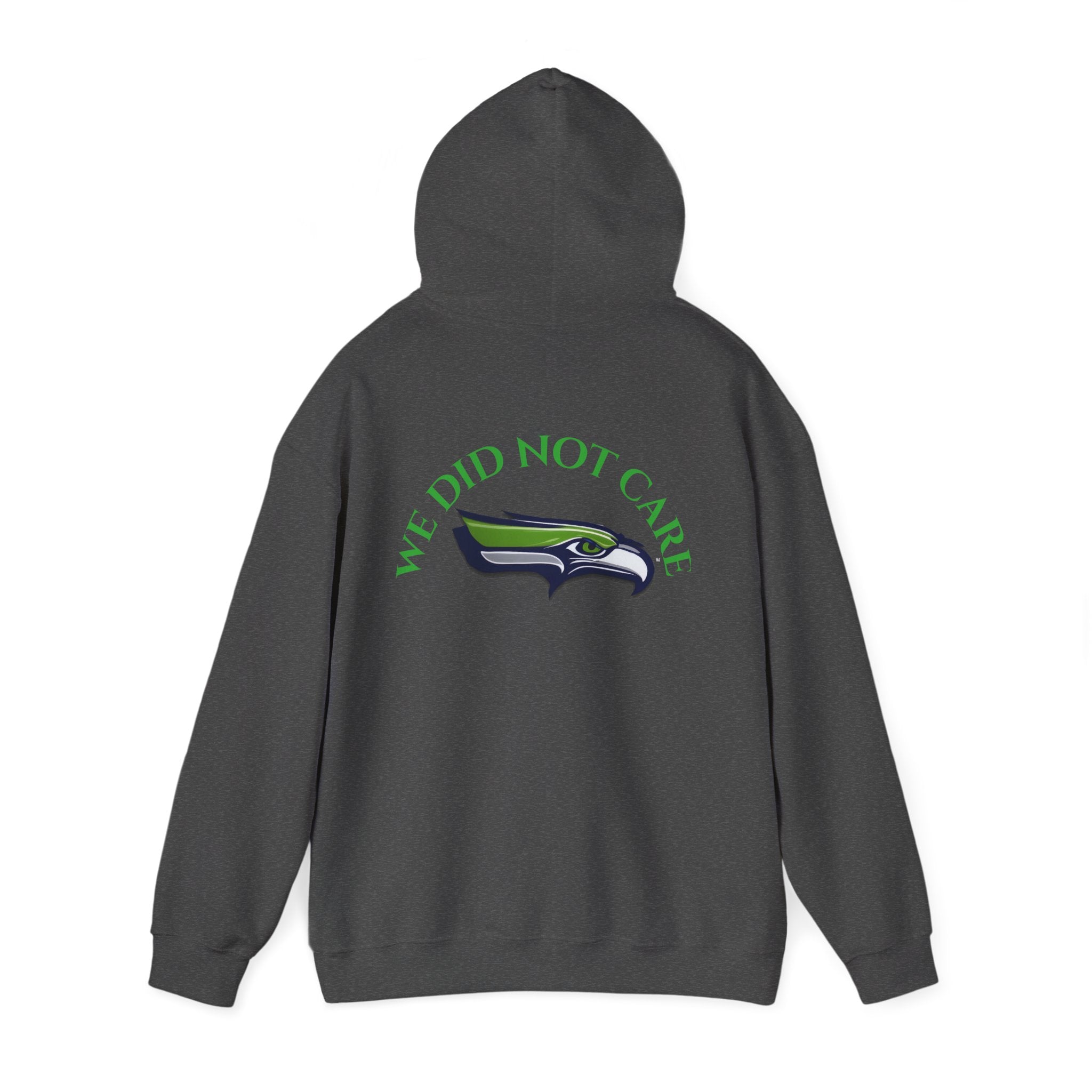 Seahawks 'We Don't Care' Hoodie – Fan Logo Pullover