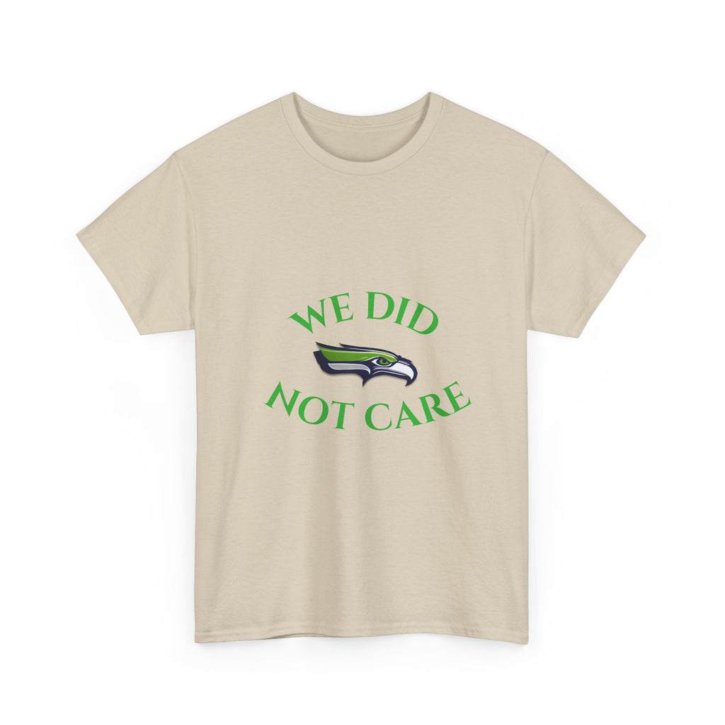 T-Shirt — "We Don't Care" Seahawks-Inspired Fan Tee