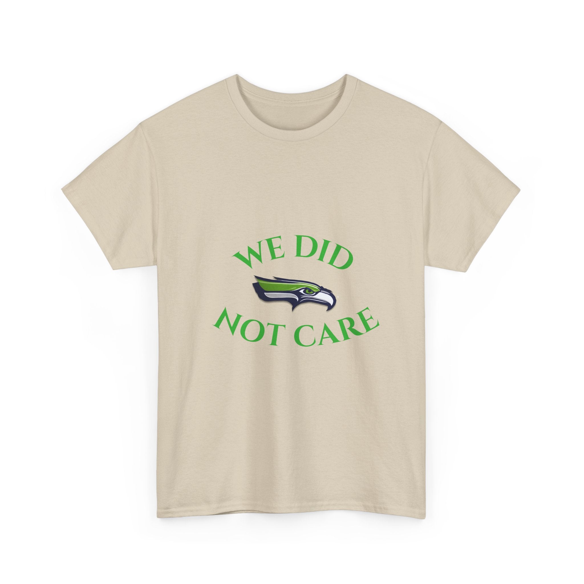 T-Shirt — "We Don't Care" Seahawks-Inspired Fan Tee