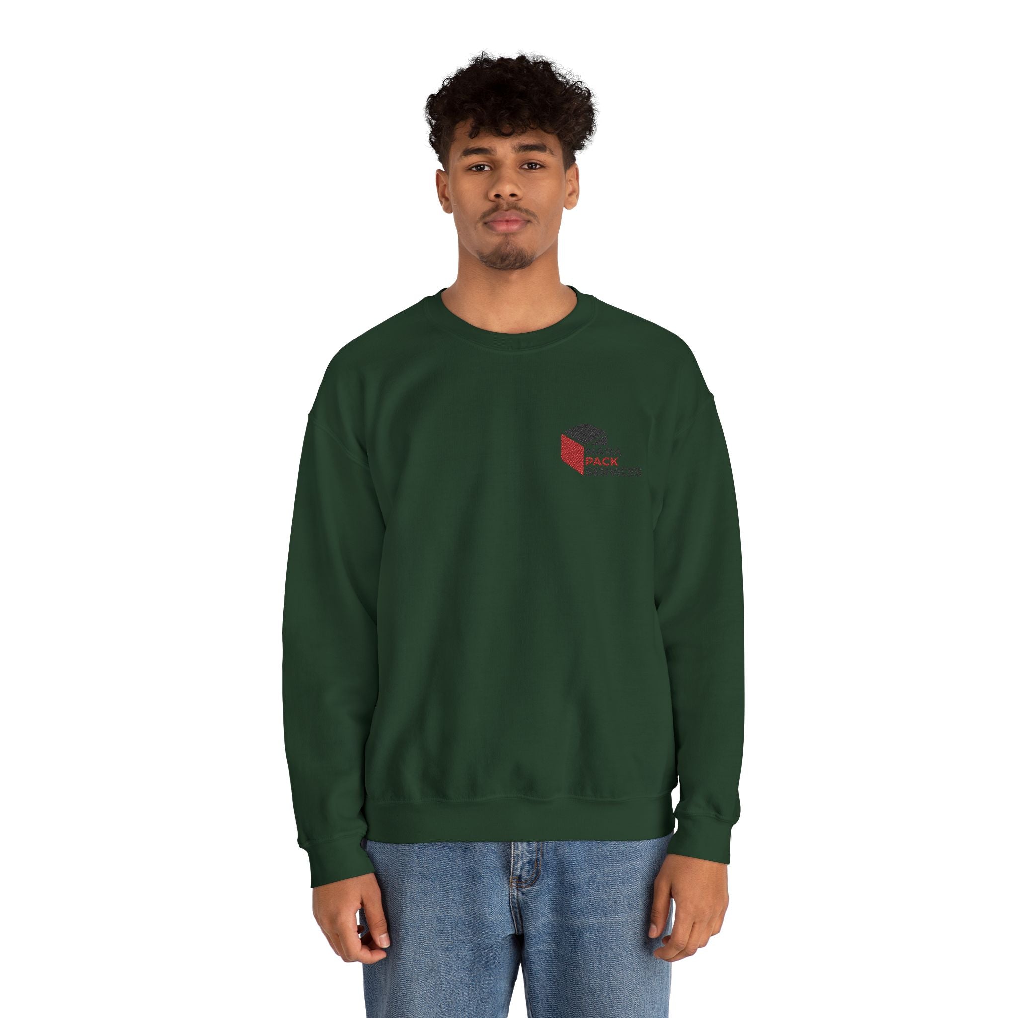 Crewneck Sweatshirt — Minimal 'Make Doers' Logo Pullover