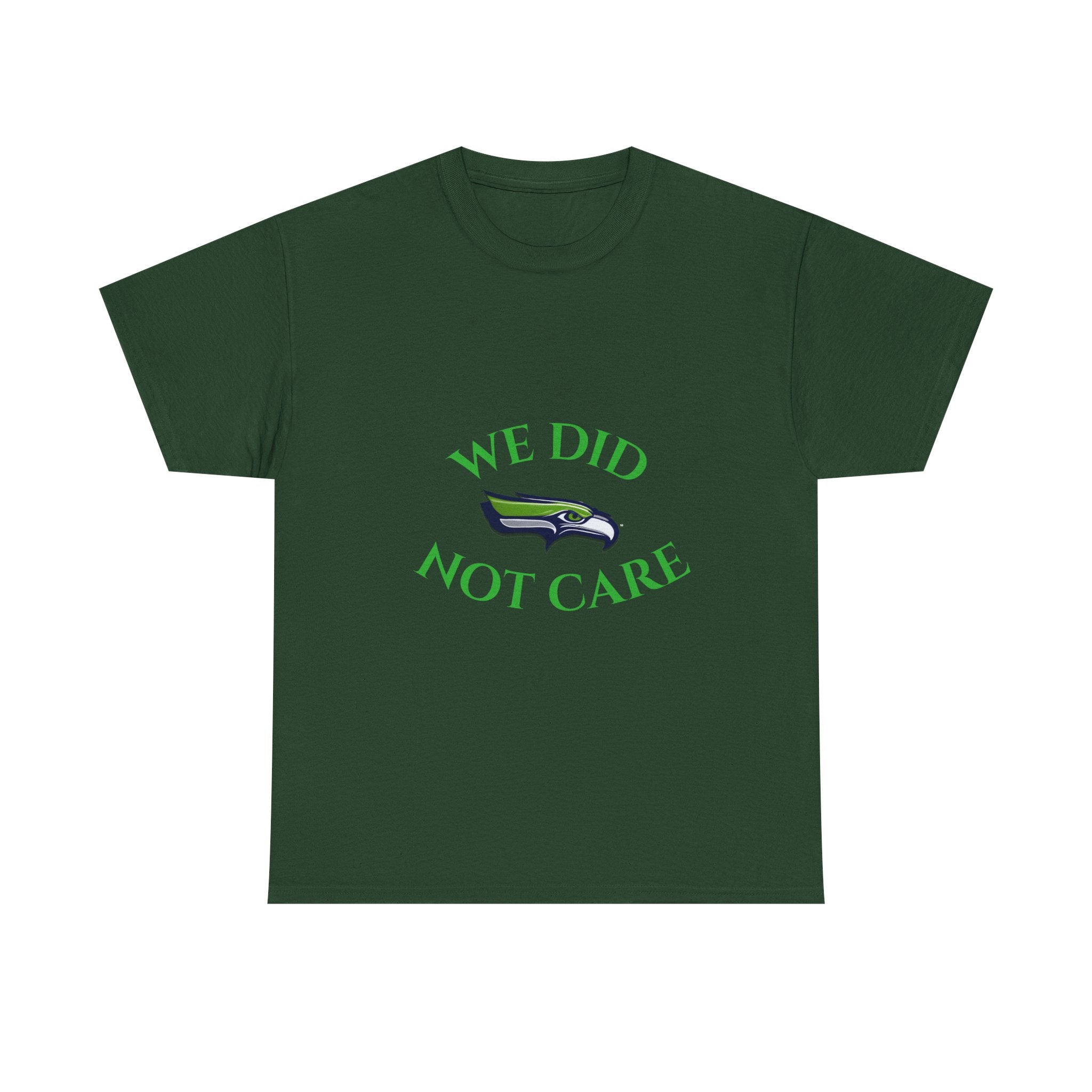 T-Shirt — "We Don't Care" Seahawks-Inspired Fan Tee