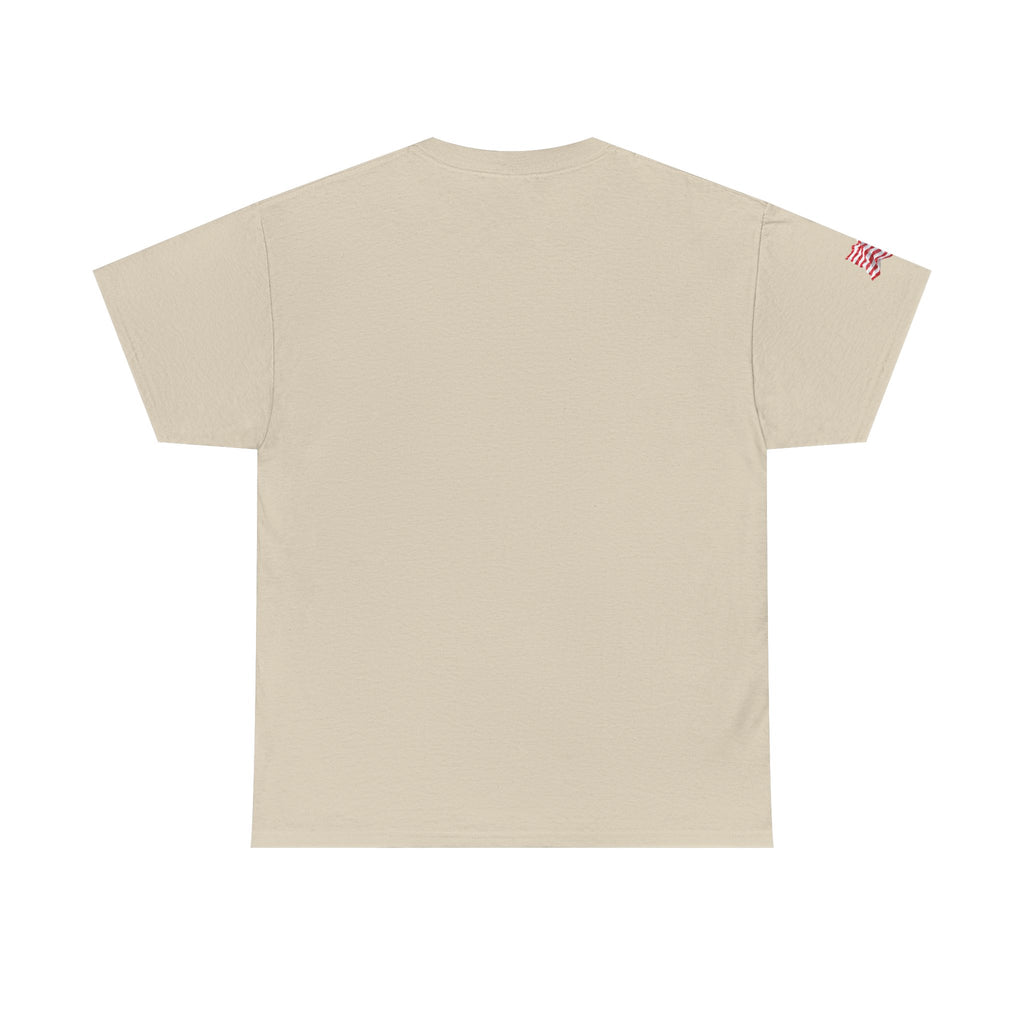 American Flag T-Shirt — Waving USA Graphic Tee (Fourth of July, Memorial Day)