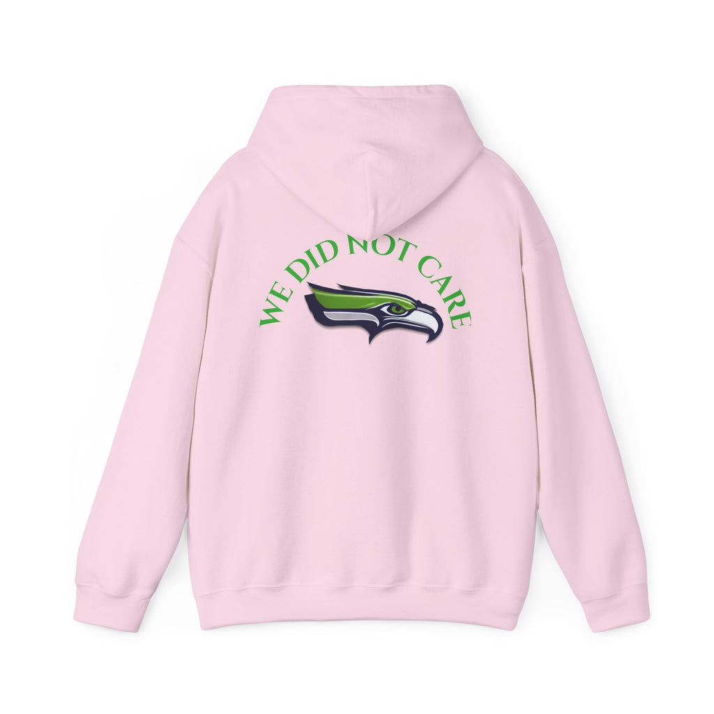 Seahawks 'We Don't Care' Hoodie – Fan Logo Pullover