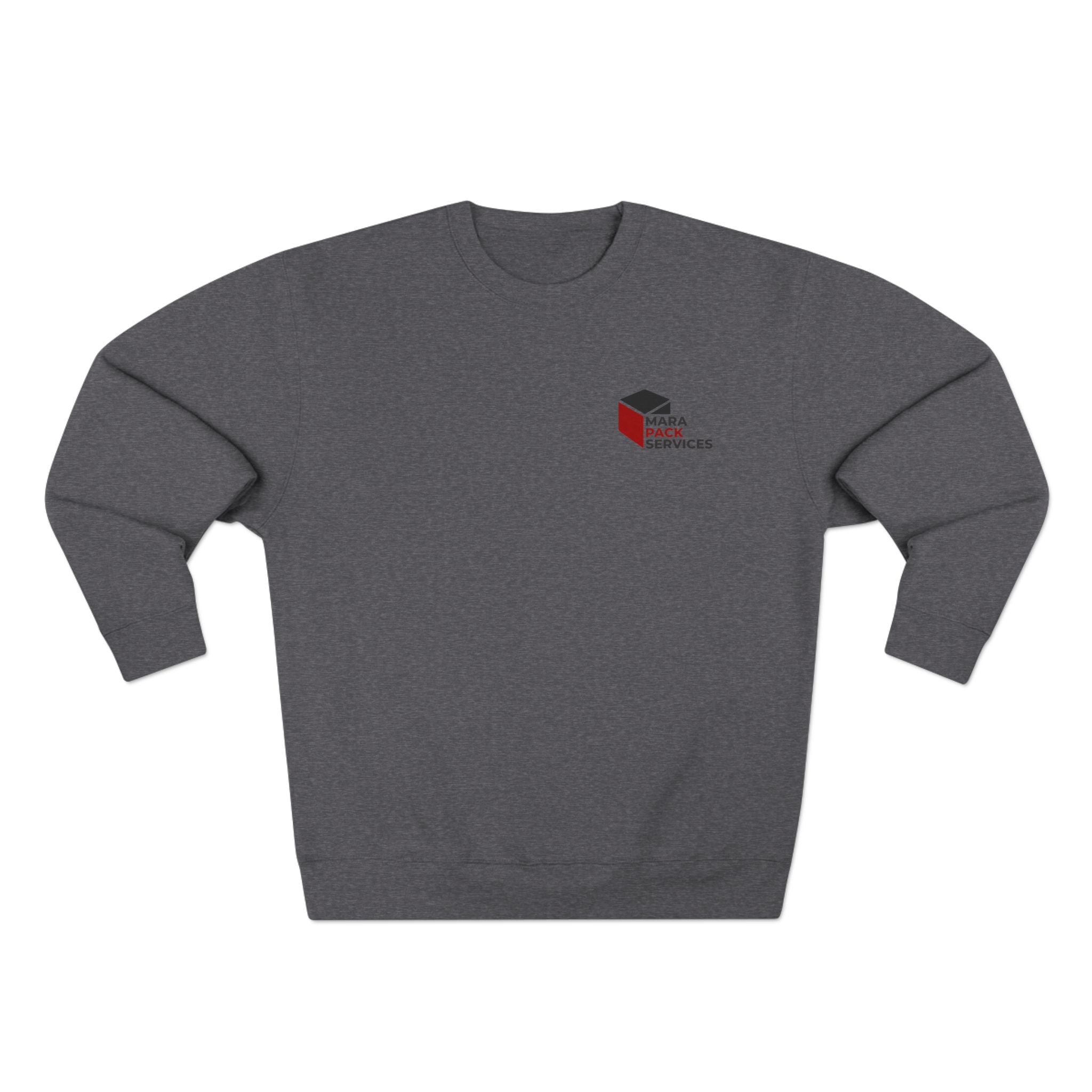 Logo Crewneck Sweatshirt — Minimal Small Chest Branding