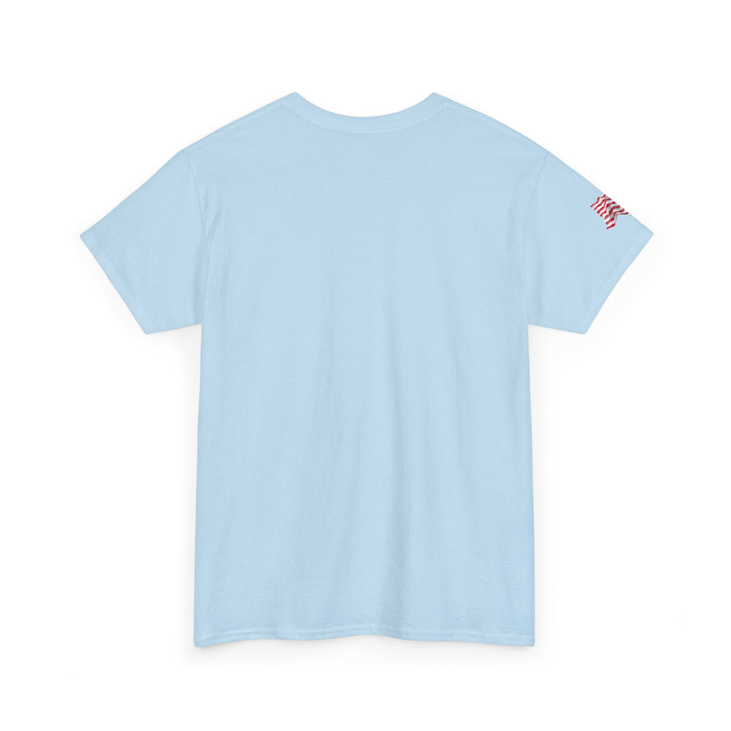 American Flag T-Shirt — Waving USA Graphic Tee (Fourth of July, Memorial Day)