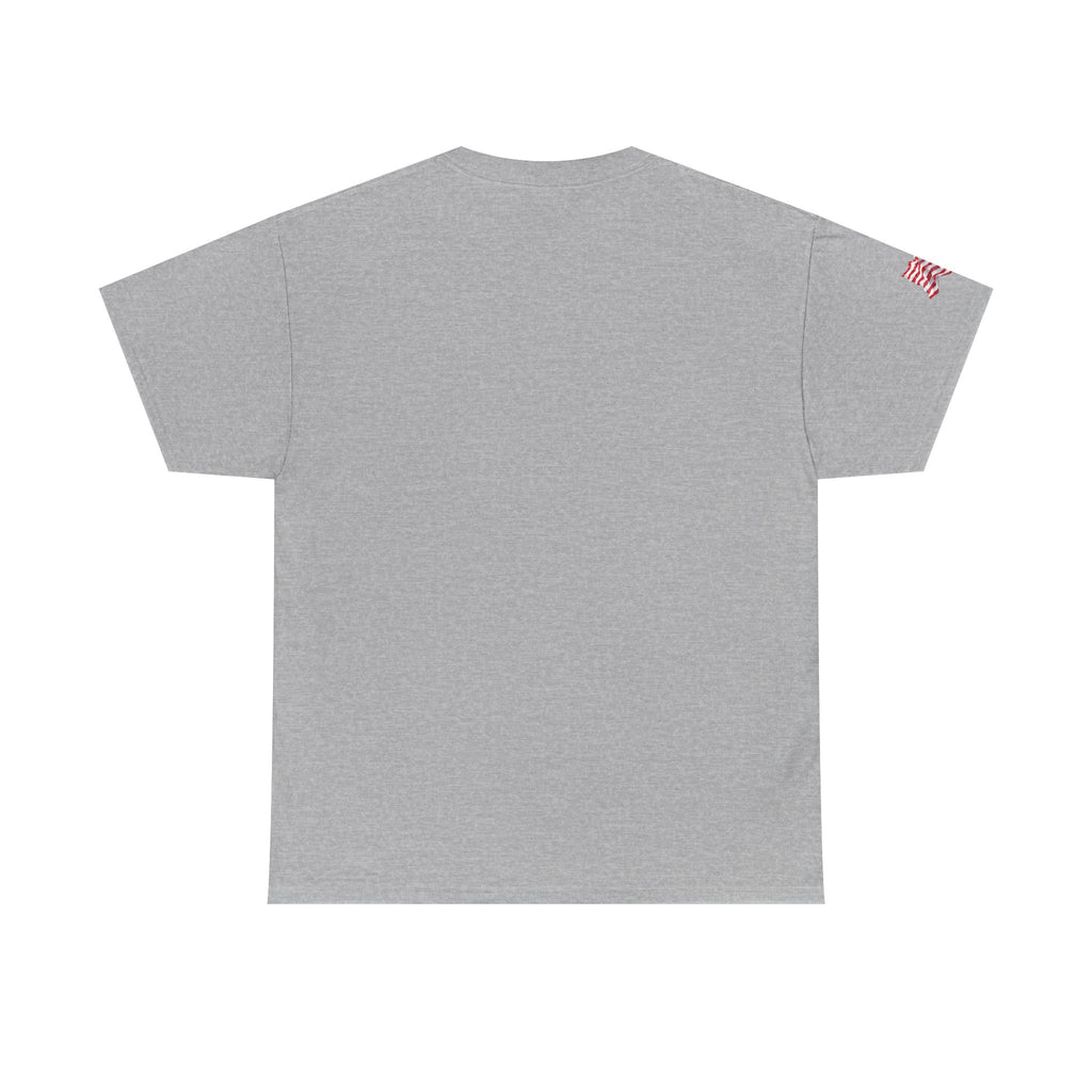 American Flag T-Shirt — Waving USA Graphic Tee (Fourth of July, Memorial Day)