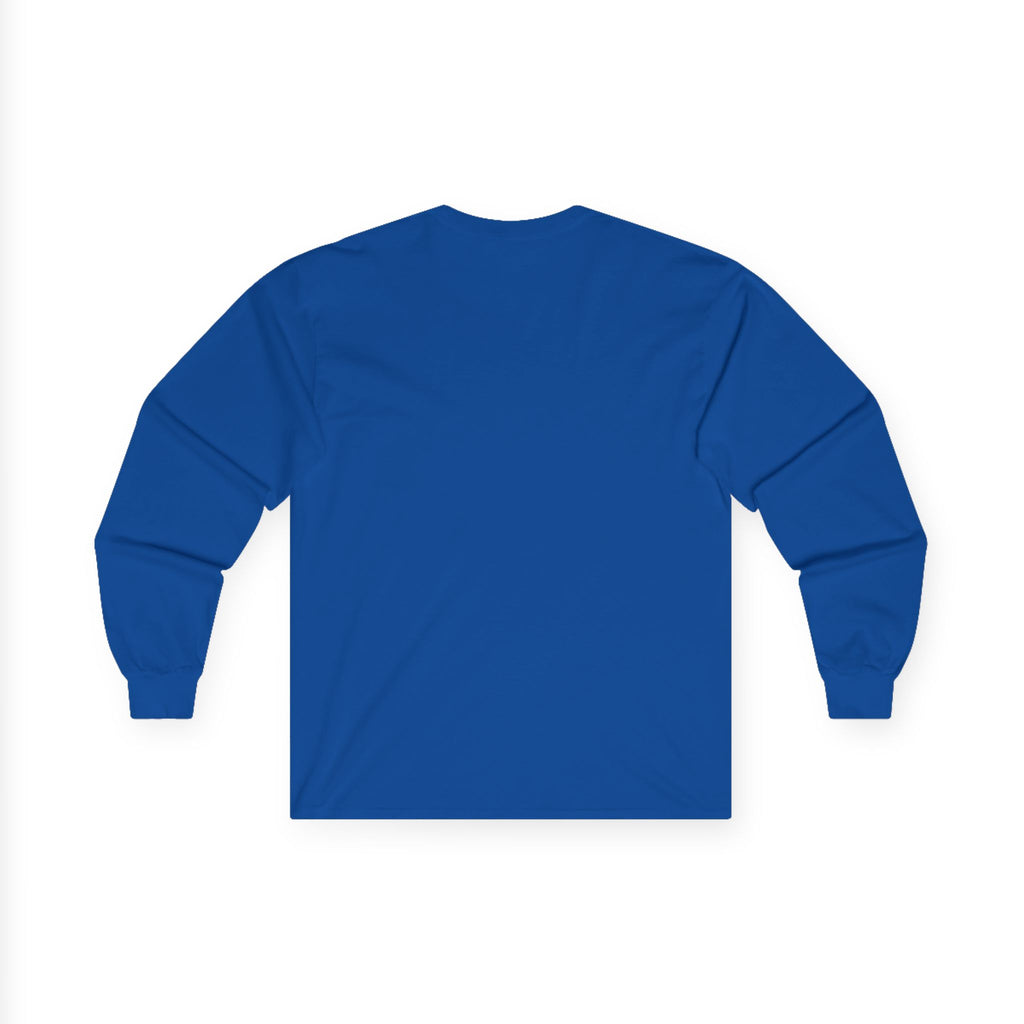 Distressed American Flag Long Sleeve Tee