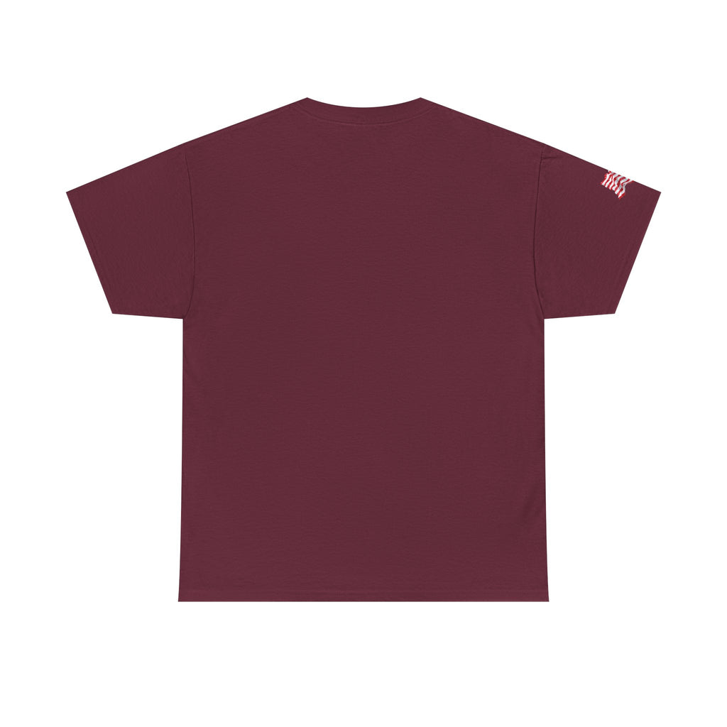 American Flag T-Shirt — Waving USA Graphic Tee (Fourth of July, Memorial Day)