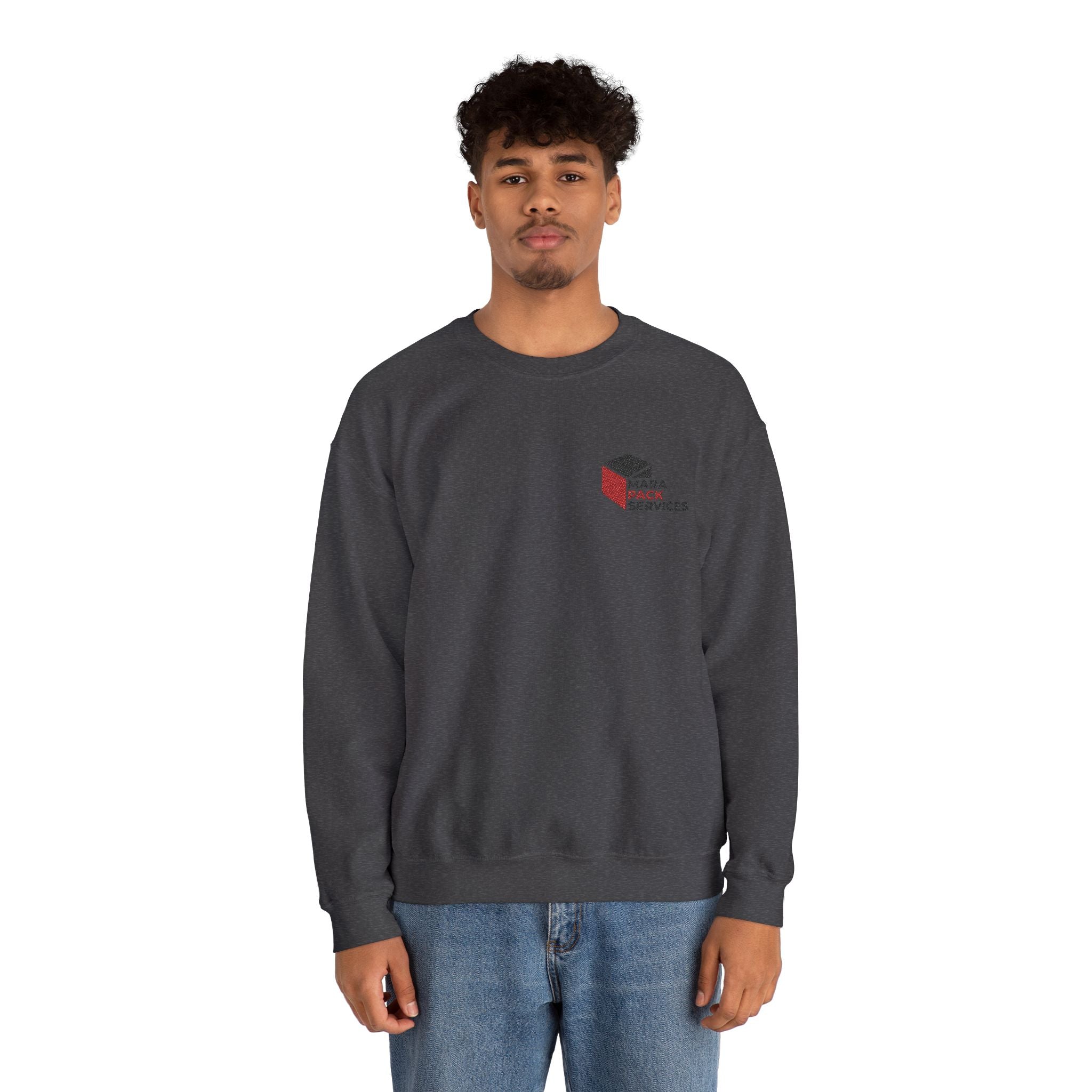 Crewneck Sweatshirt — Minimal 'Make Doers' Logo Pullover