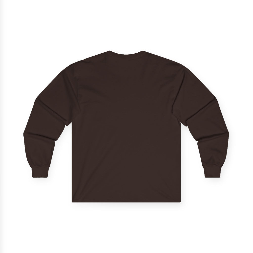 Distressed American Flag Long Sleeve Tee