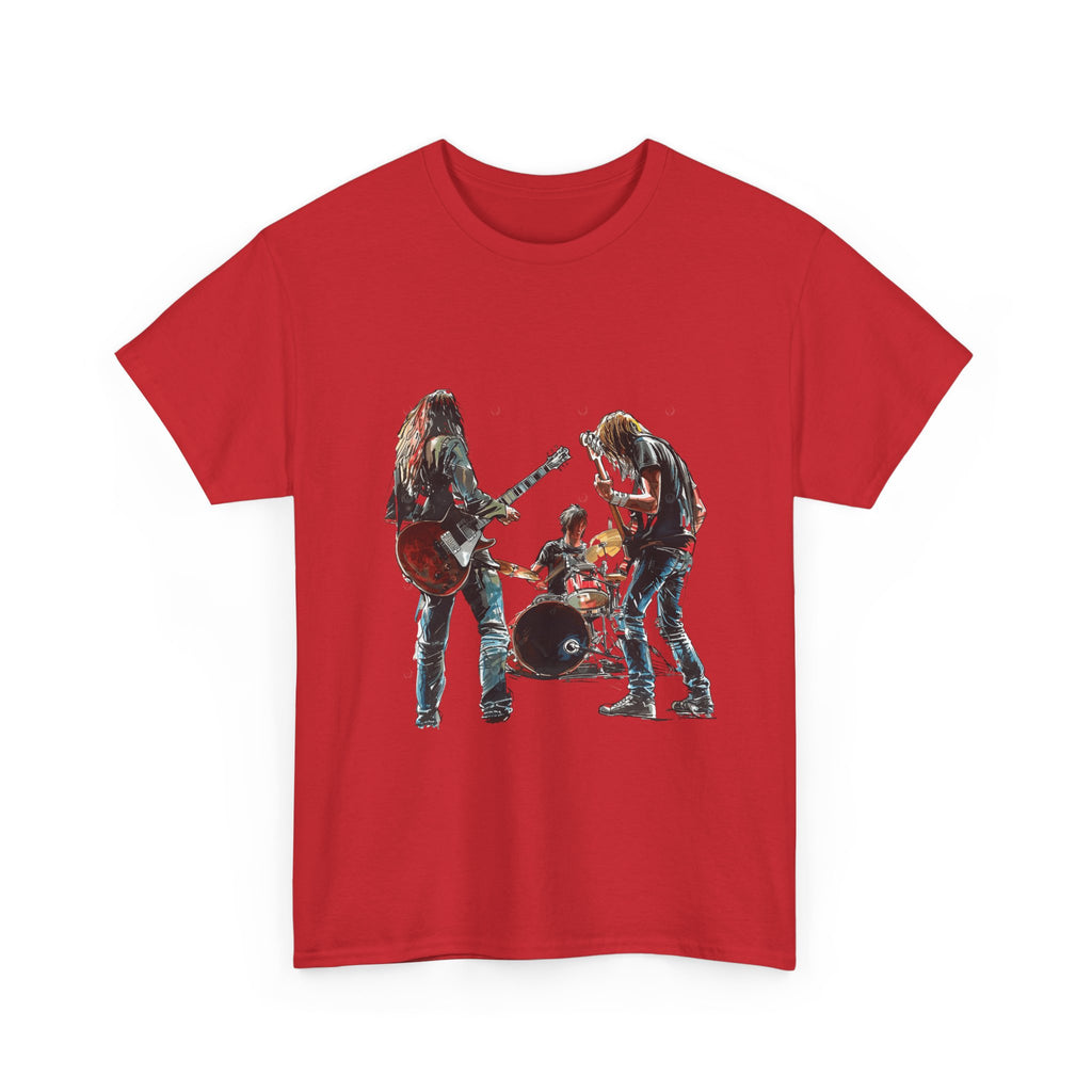 Band Silhouette T‑Shirt — Vintage Rock Band Graphic Tee
