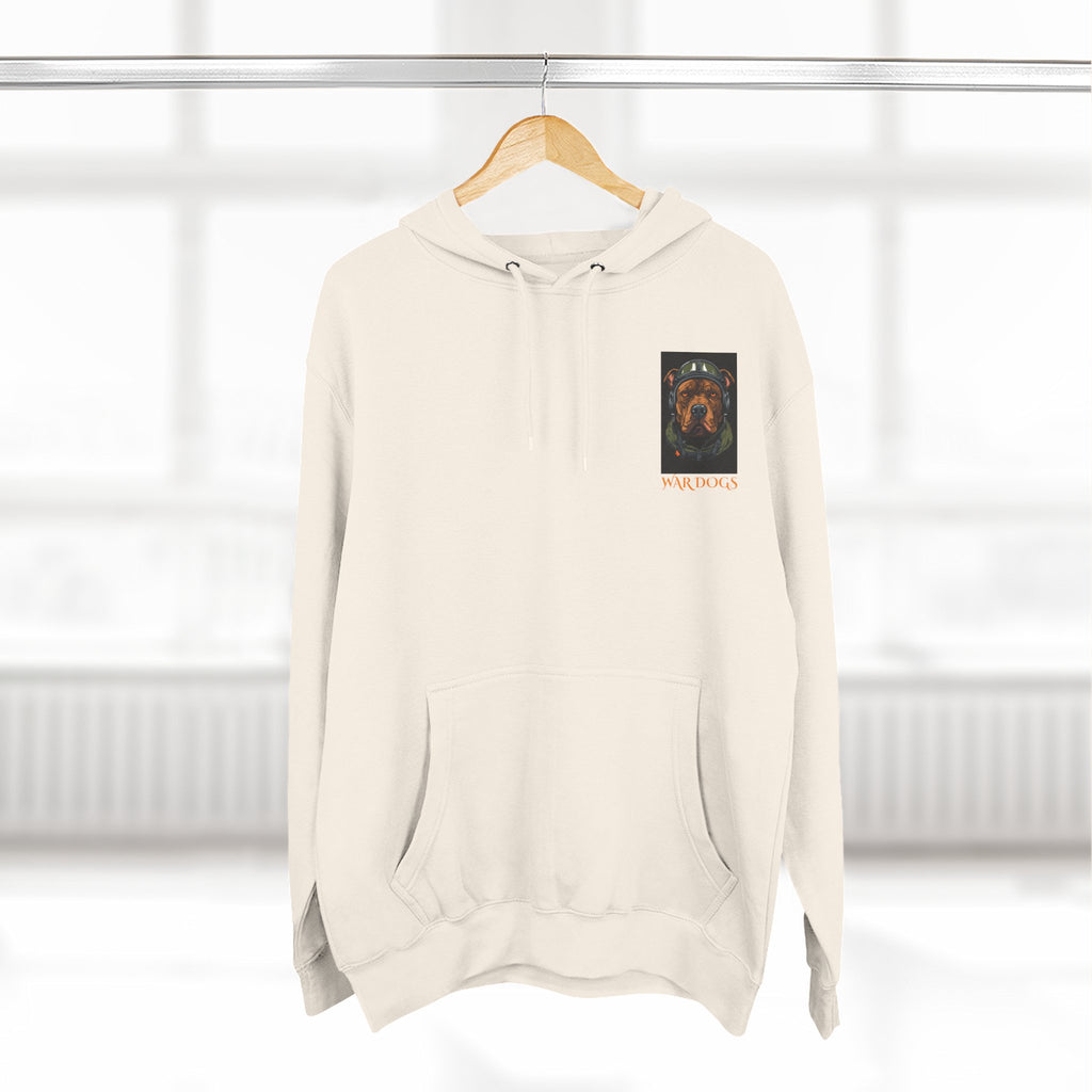 Three-Panel Fleece Hoodie