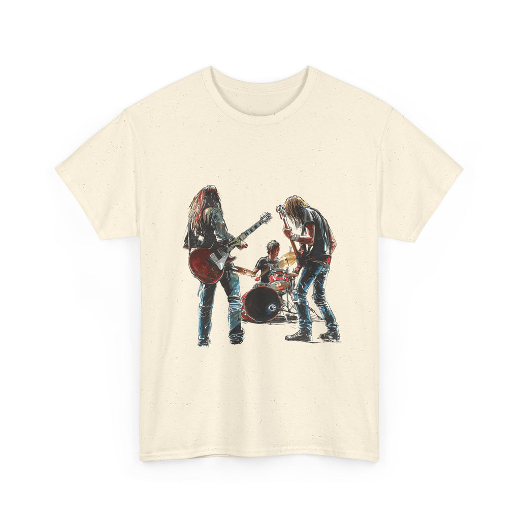 Band Silhouette T‑Shirt — Vintage Rock Band Graphic Tee