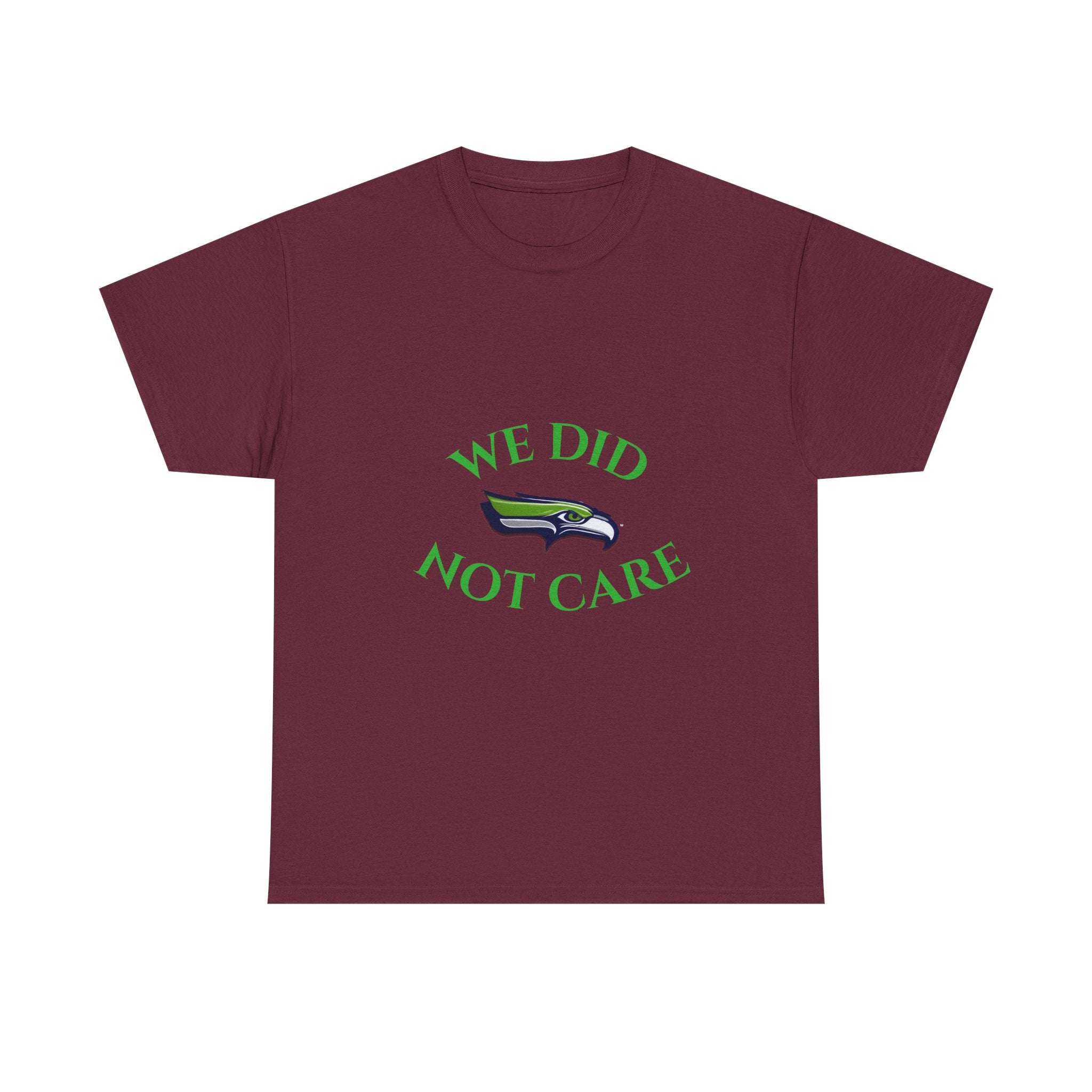 T-Shirt — "We Don't Care" Seahawks-Inspired Fan Tee