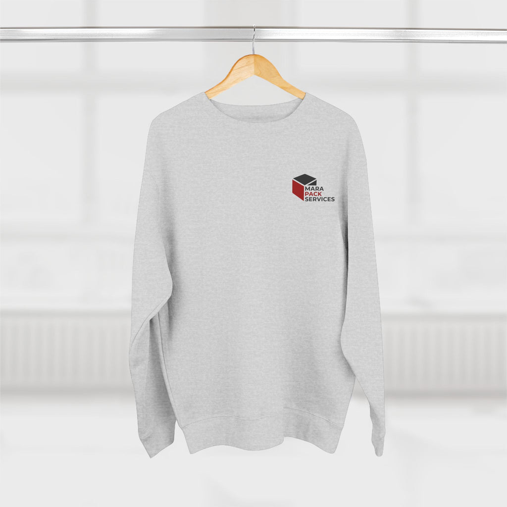 Logo Crewneck Sweatshirt — Minimal Small Chest Branding