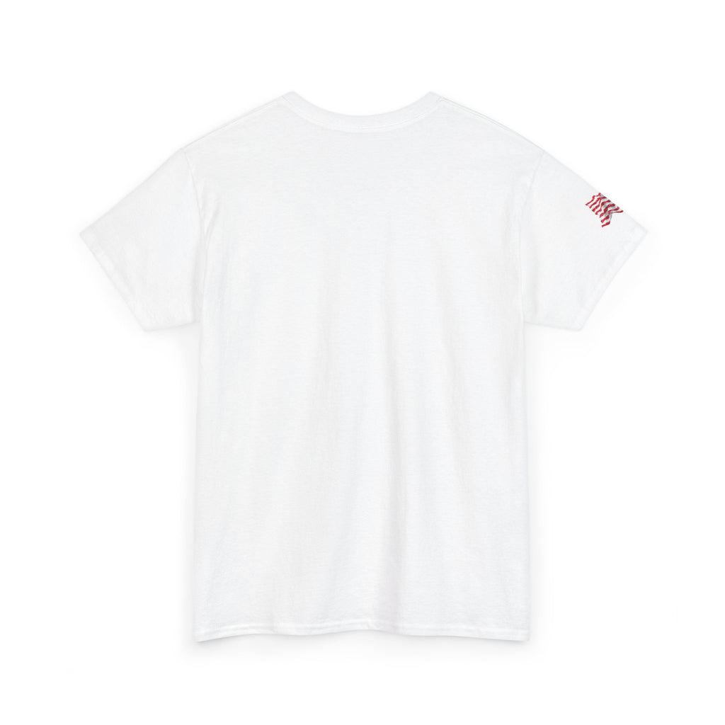 American Flag T-Shirt — Waving USA Graphic Tee (Fourth of July, Memorial Day)
