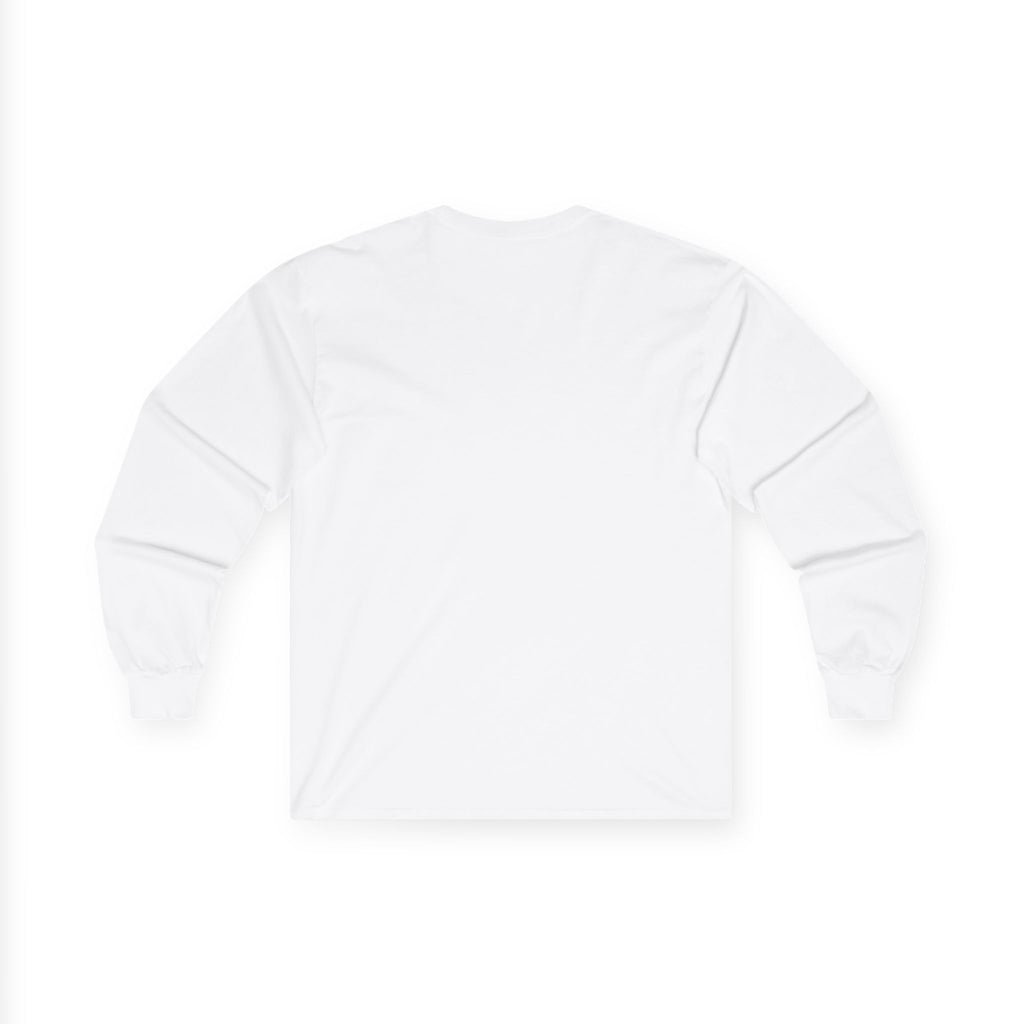 Distressed American Flag Long Sleeve Tee
