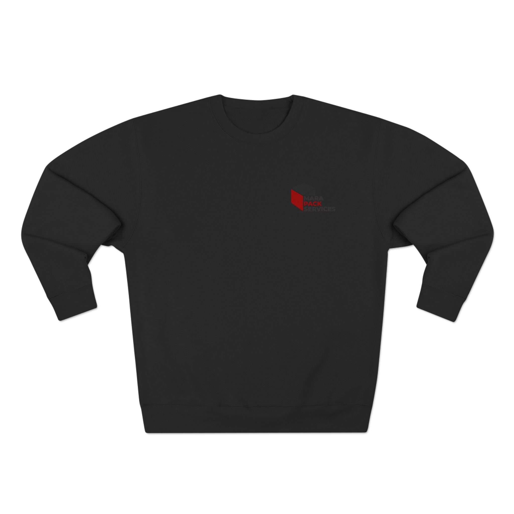 Logo Crewneck Sweatshirt — Minimal Small Chest Branding