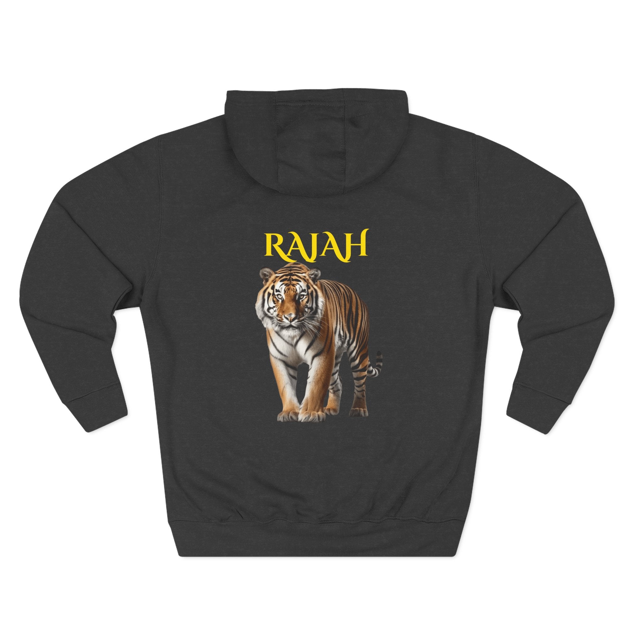 Three-Panel Fleece Hoodie