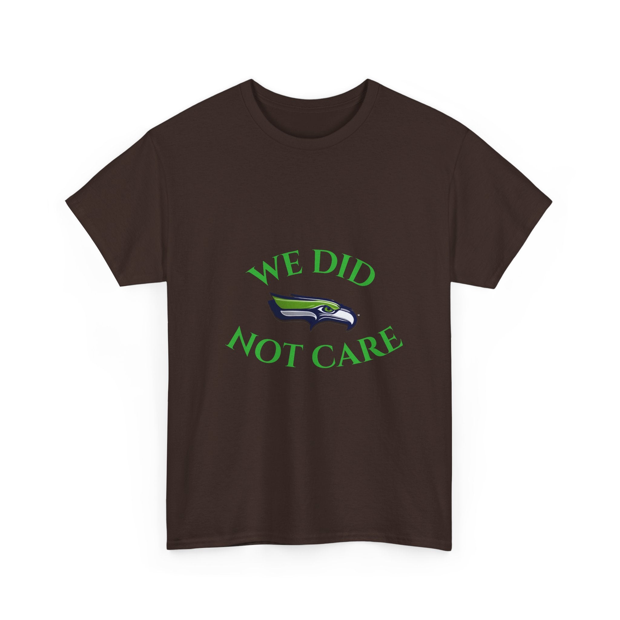 T-Shirt — "We Don't Care" Seahawks-Inspired Fan Tee