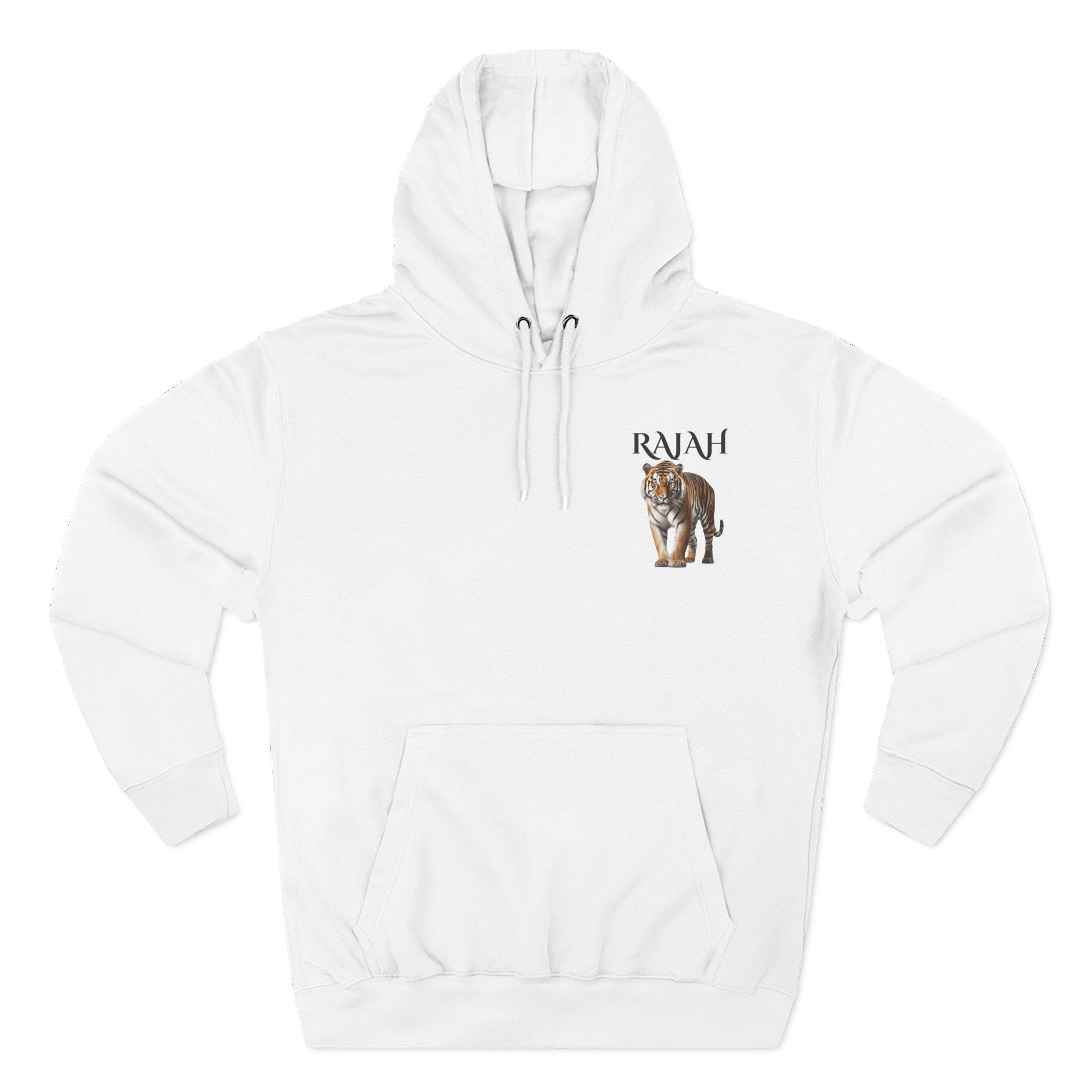 Three-Panel Fleece Hoodie