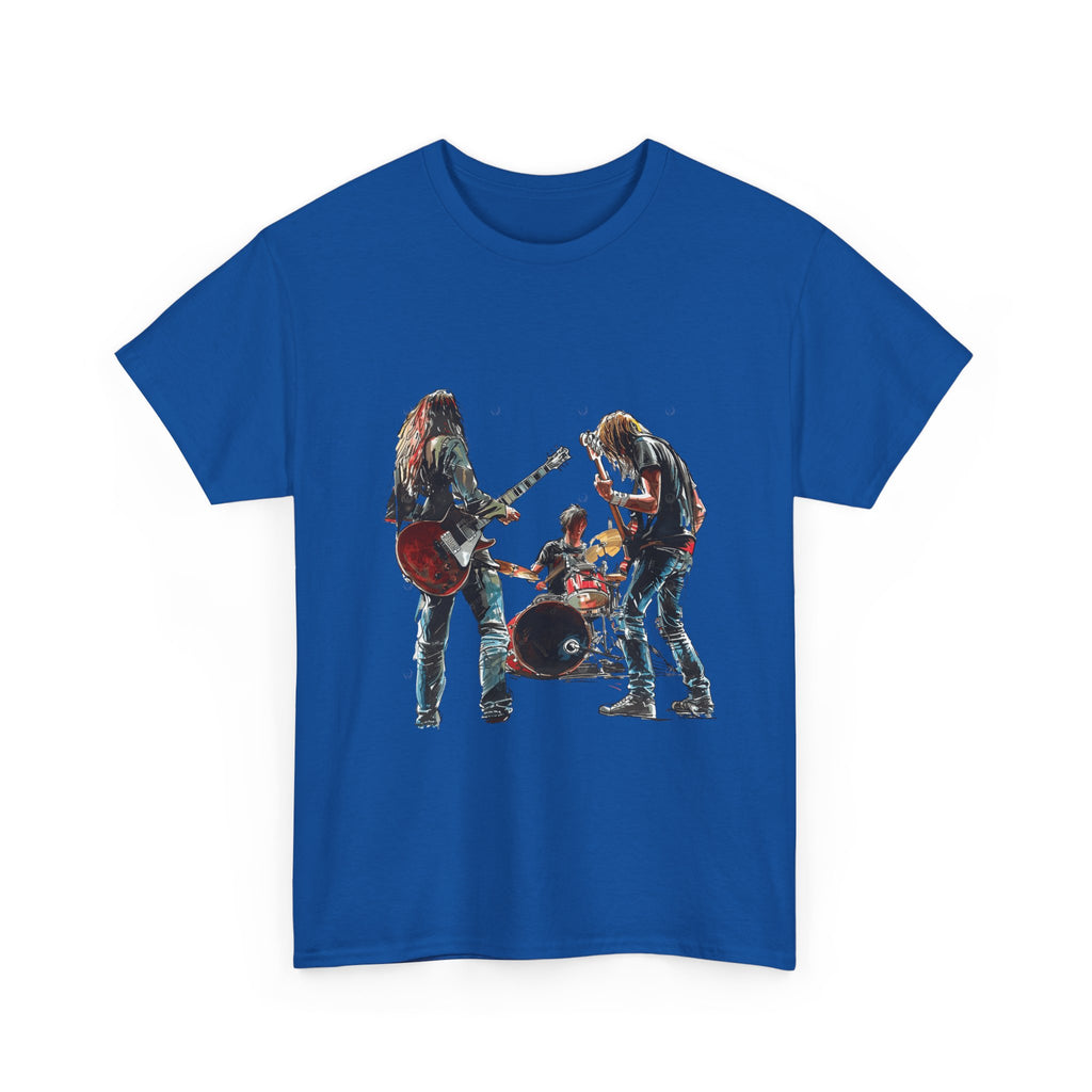 Band Silhouette T‑Shirt — Vintage Rock Band Graphic Tee