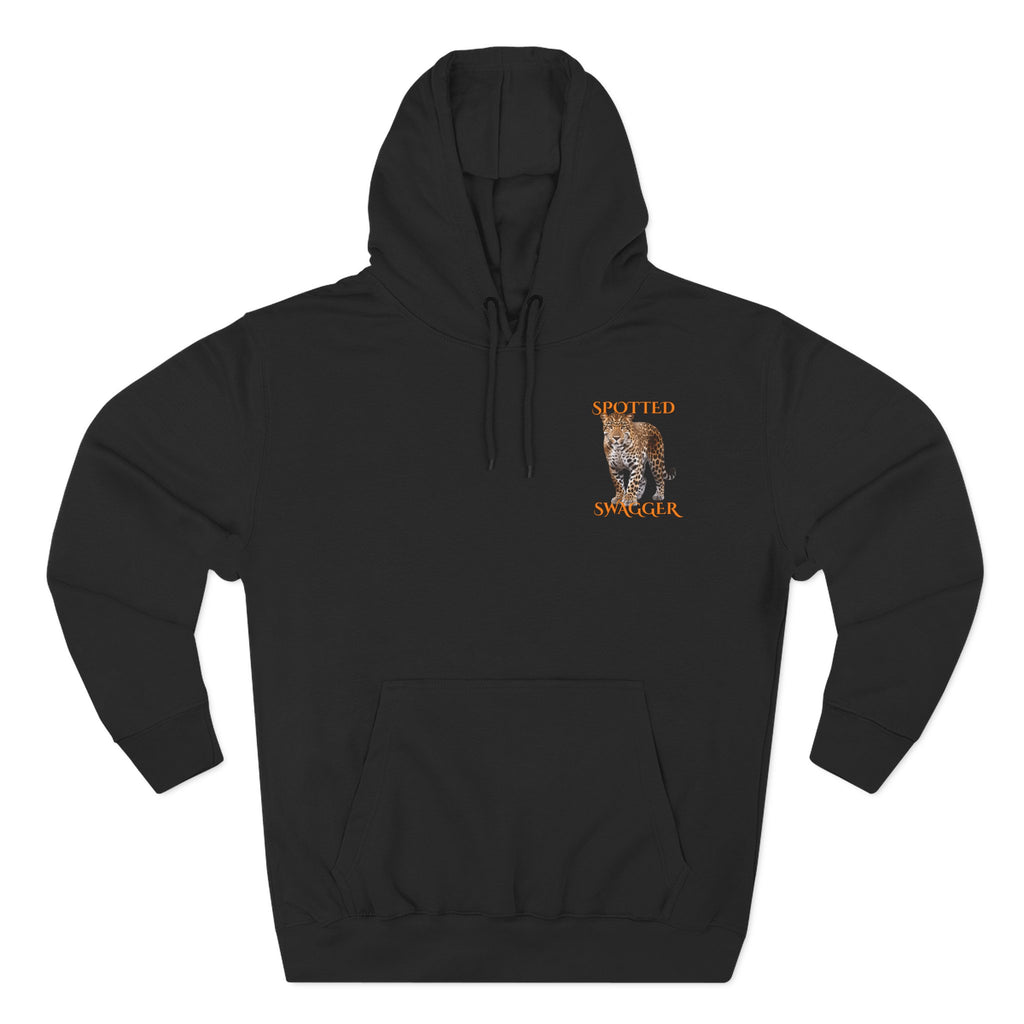 Three-Panel Fleece Hoodie