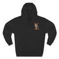 Three-Panel Fleece Hoodie