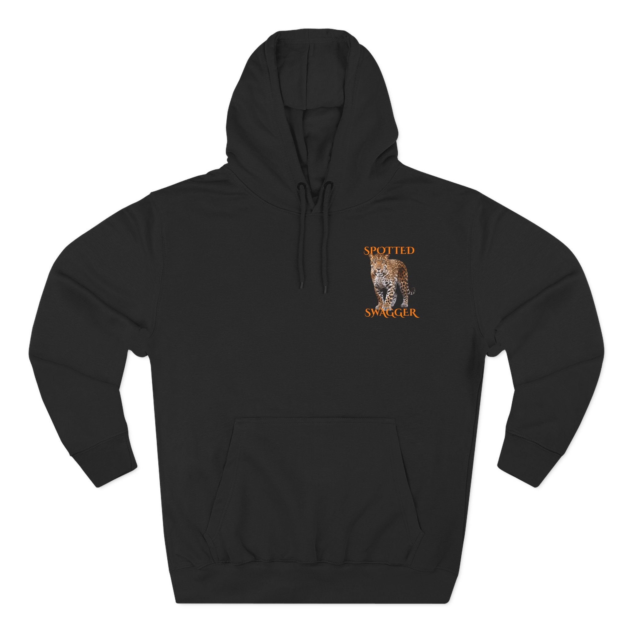 Three-Panel Fleece Hoodie